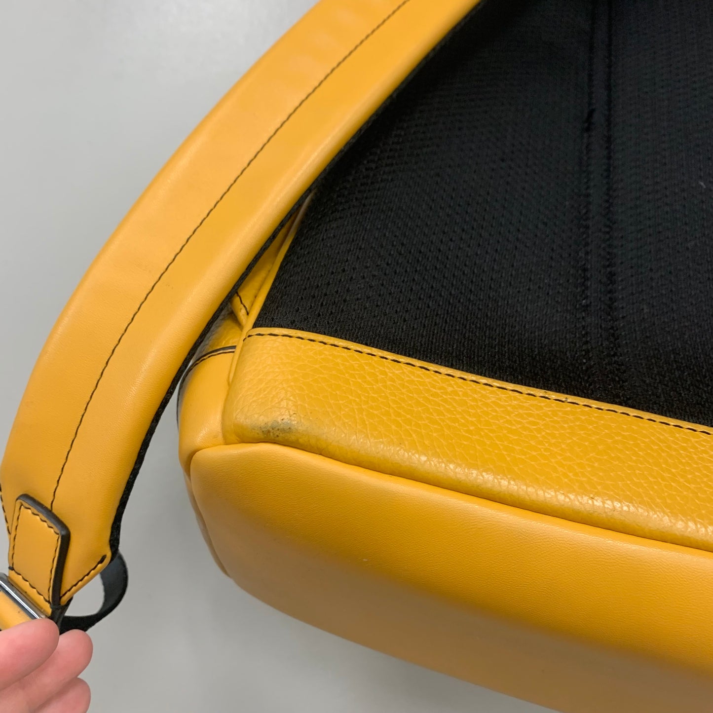 Backpack Designer By Michael Kors In Yellow, Size:Medium
