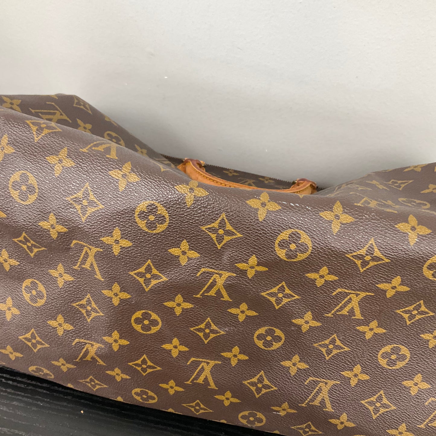 Handbag Luxury Designer By Louis Vuitton In Bronze, Size:Large