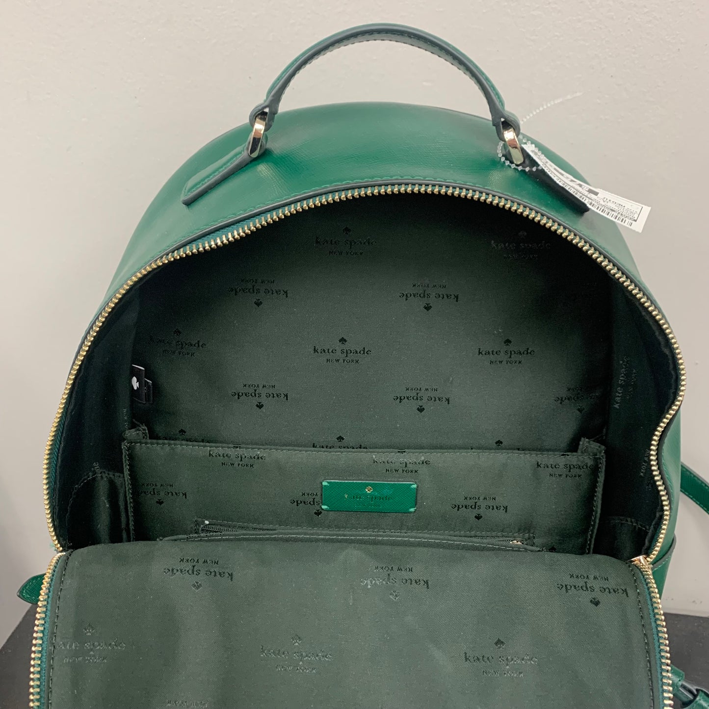 Backpack Designer By Kate Spade In Green, Size:Medium