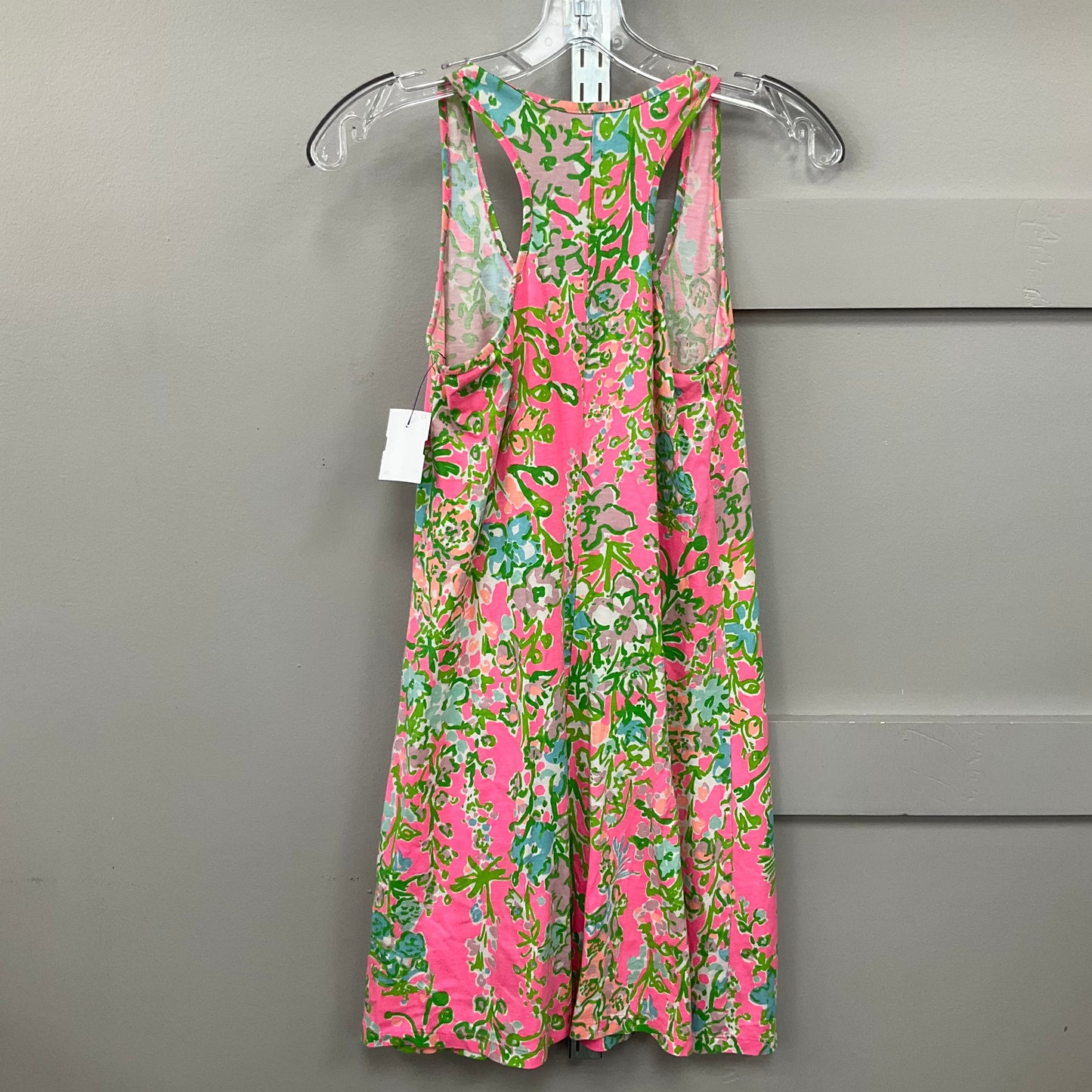 Dress Designer By Lilly Pulitzer In Green & Pink, Size:Xxs