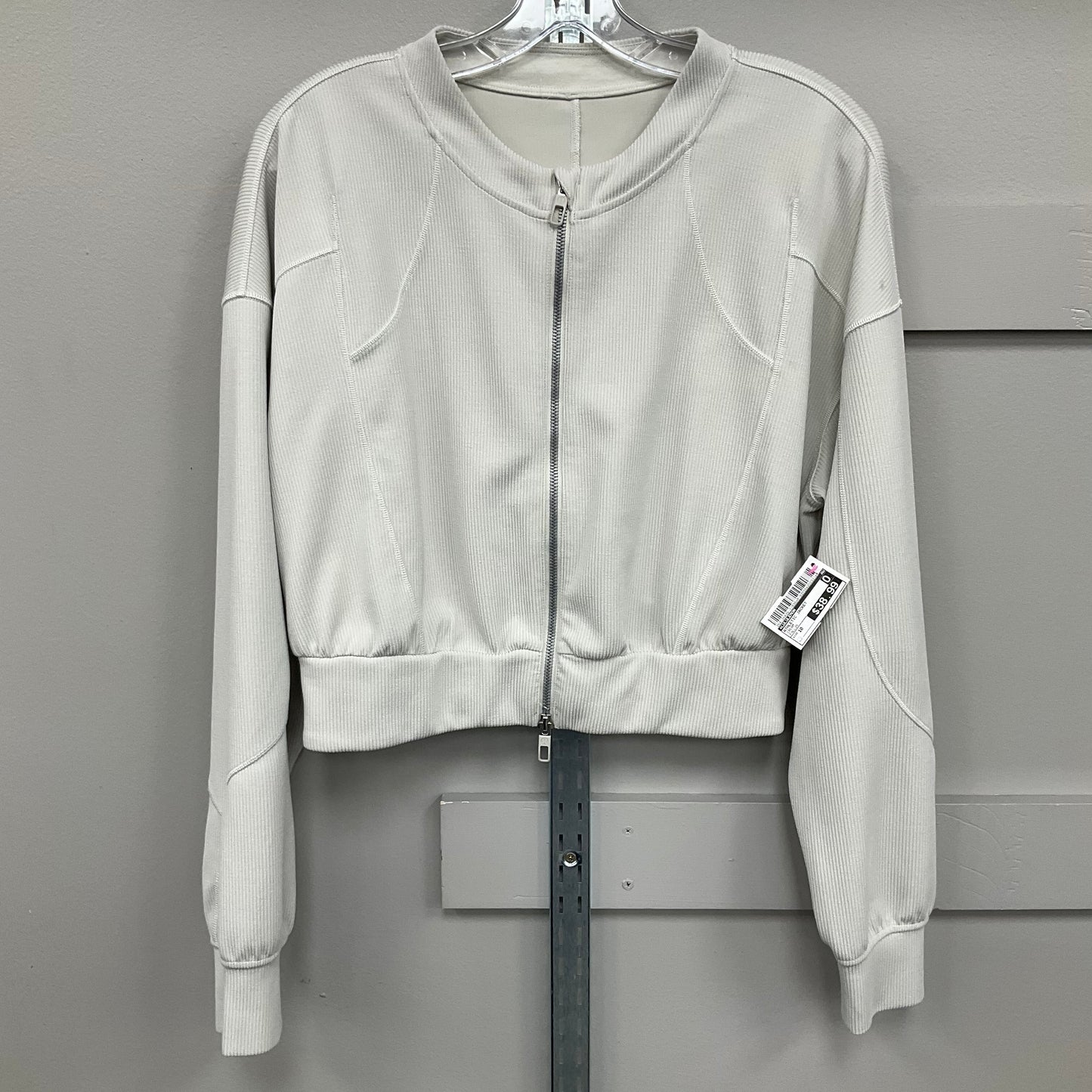 ATHLETIC JACKET by LULULEMON In CREAM, Size: 10