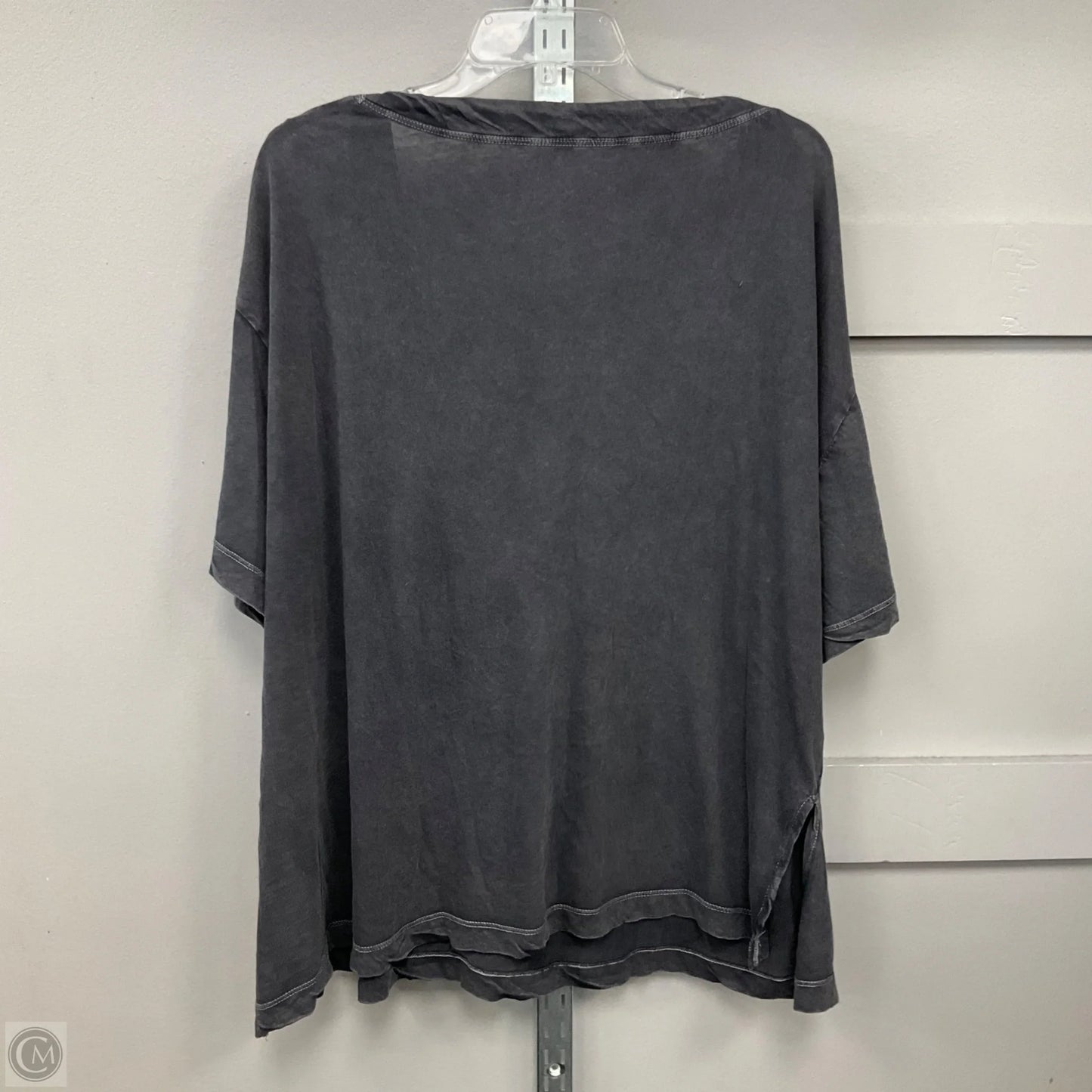 Top Short Sleeve Basic By Out From Under In Black, Size: M