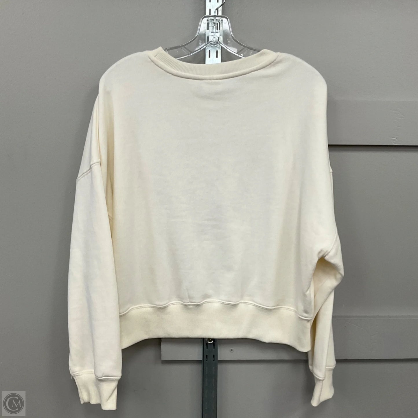 Sweatshirt Crewneck By Mighty Fine In Pink & Tan, Size: M