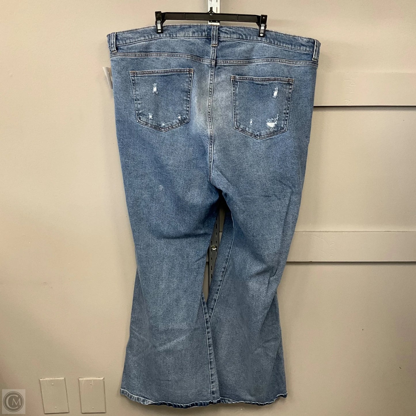 Jeans Flared By A Beautiful Soul In Blue, Size: 24
