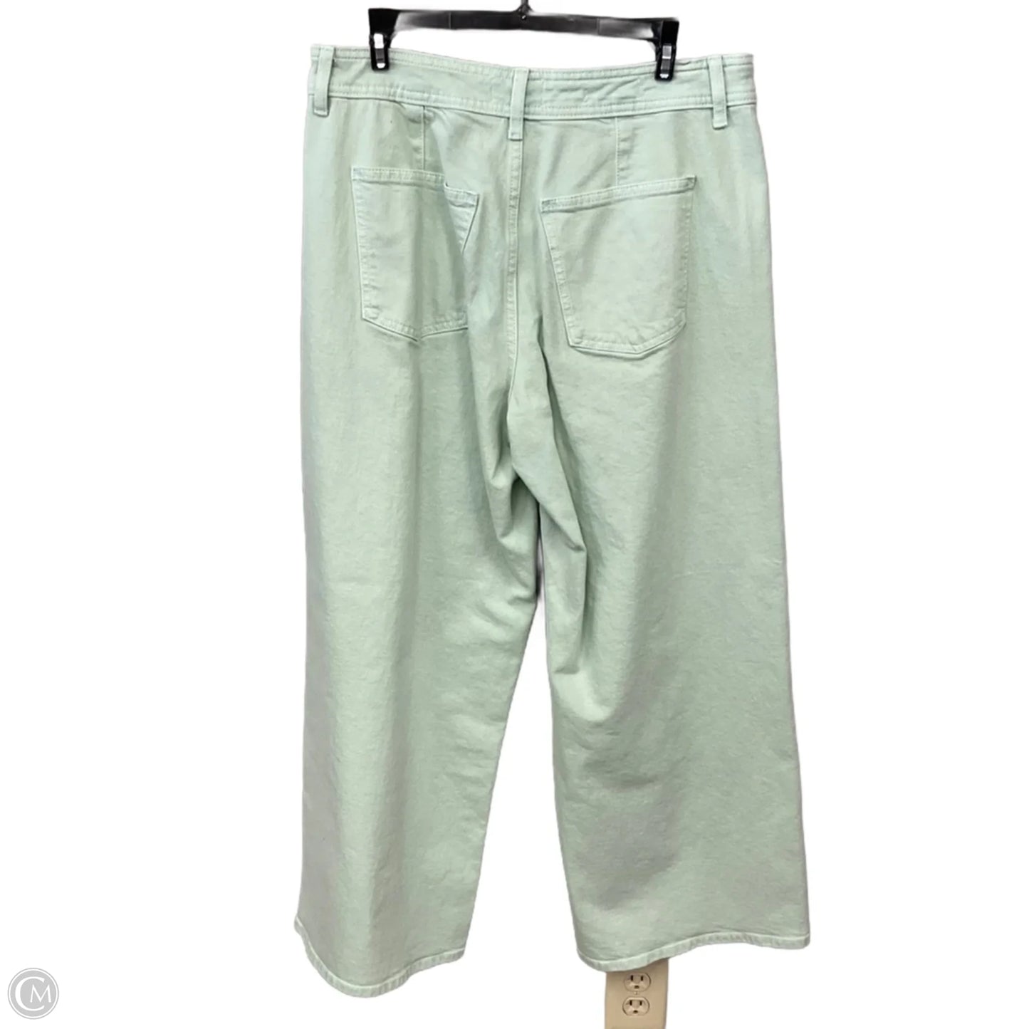 Jeans Wide Leg By Universal Thread In Green, Size: 12