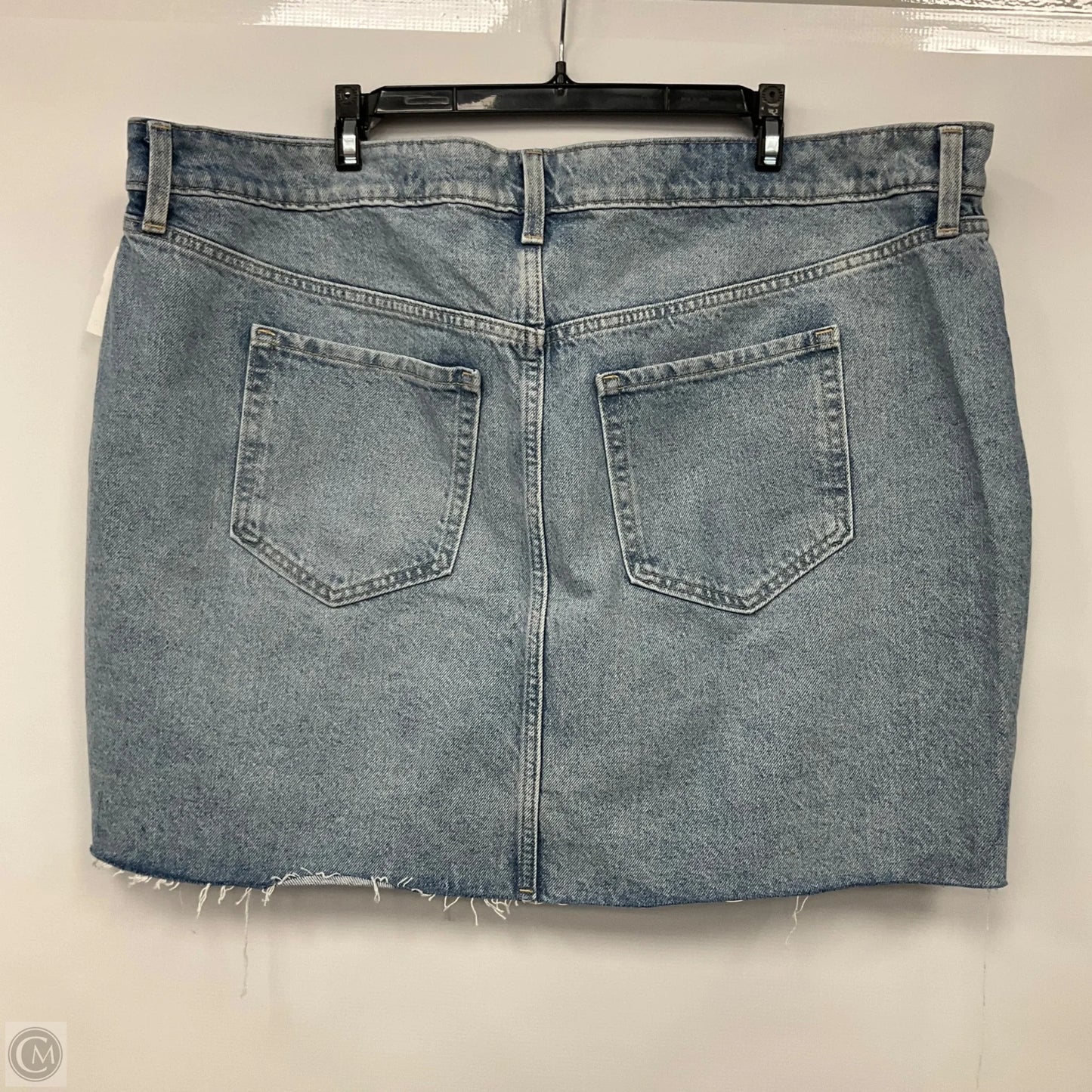 Skirt Mini & Short By Old Navy In Blue Denim, Size: 20