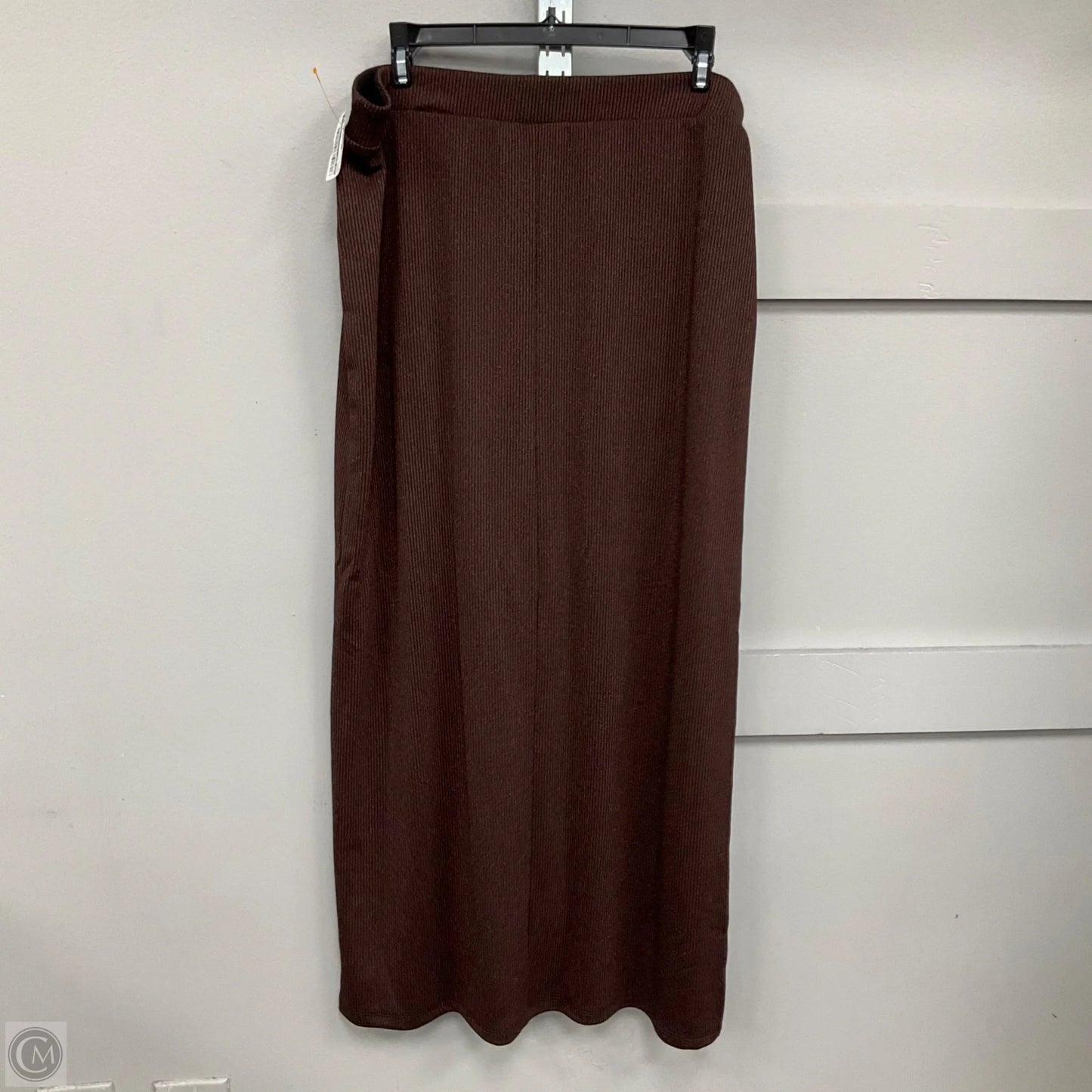 Skirt Maxi By Old Navy In Bronze, Size: Xl