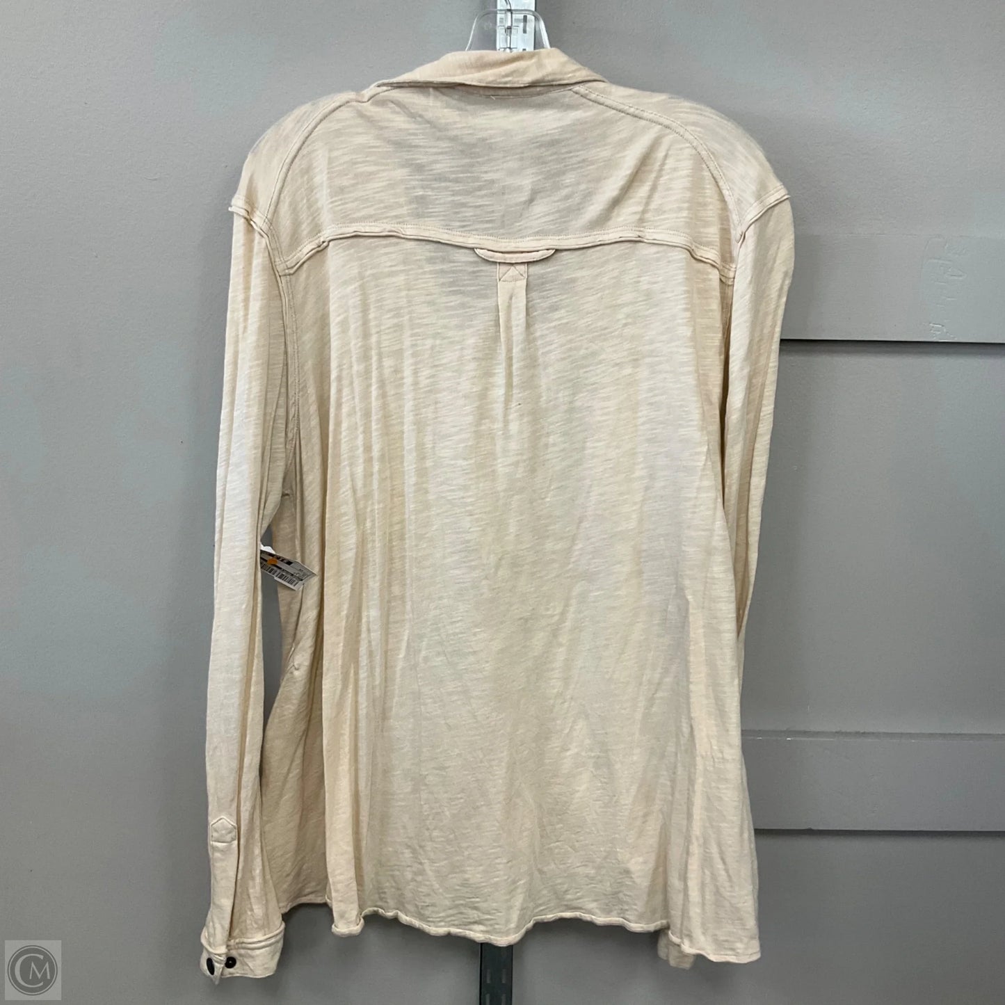 Top Long Sleeve By Free People In Beige, Size: Xs