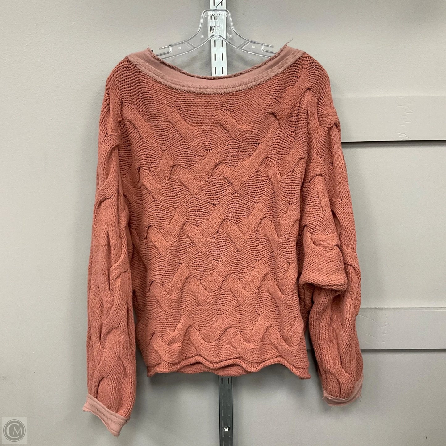 Sweater By Elan In Orange, Size: M