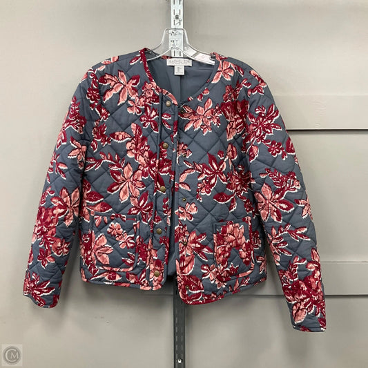 Jacket Puffer & Quilted By Rachel Zoe In Multi-colored, Size: L