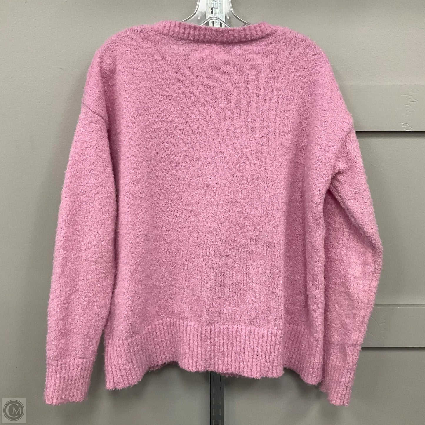 Sweater By Fantastic Fawn In Pink, Size: S