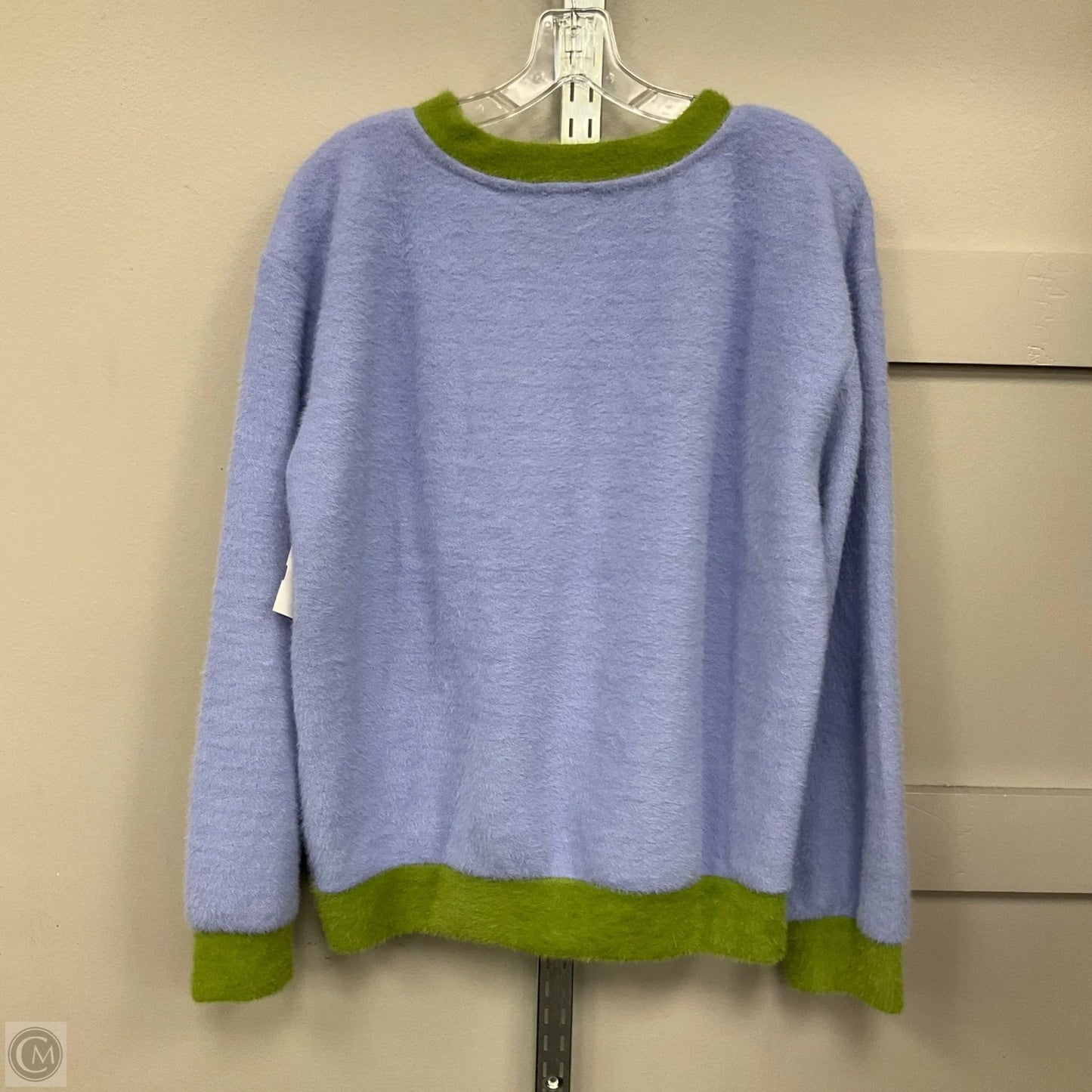 Sweater By Maeve In Blue & Green, Size: S