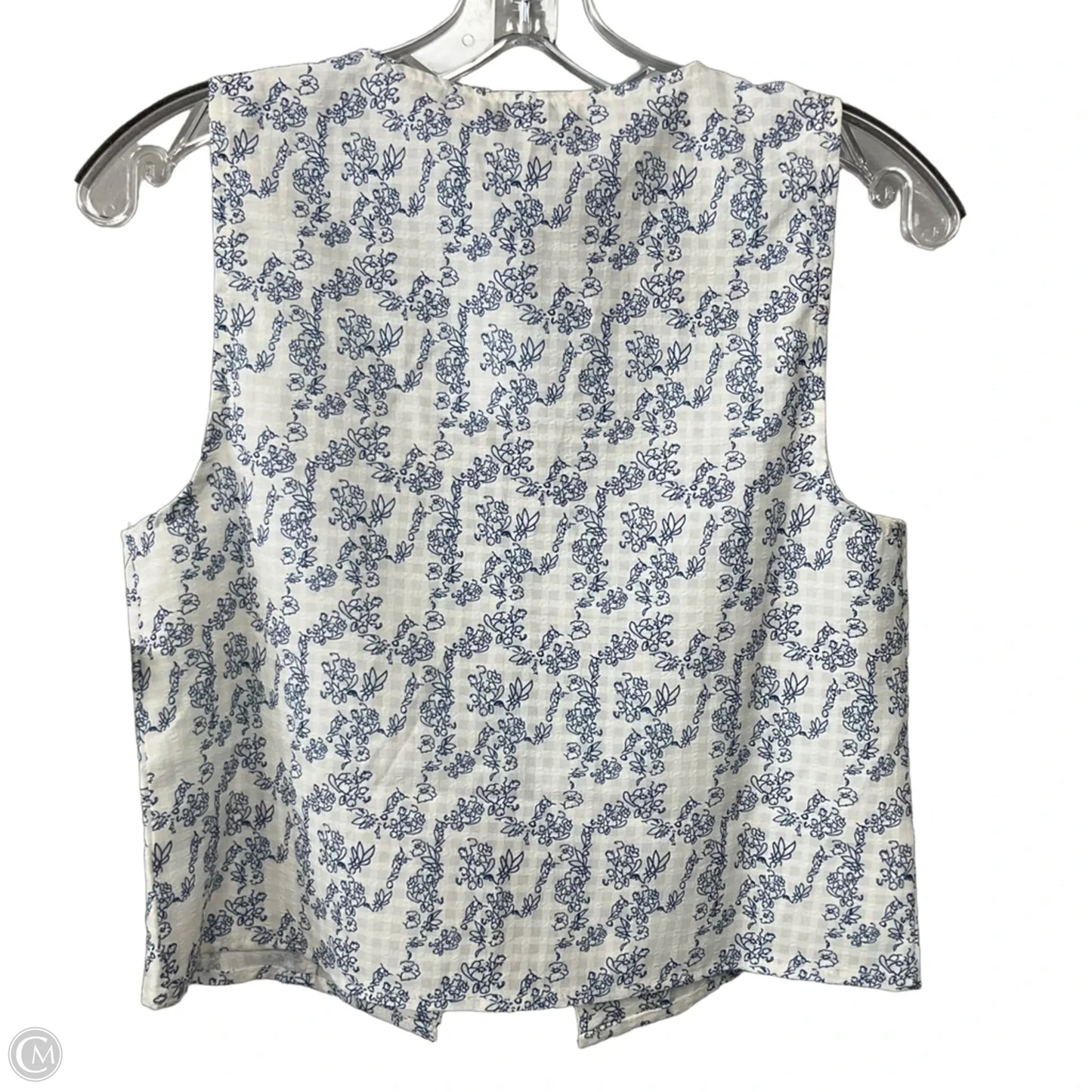 Top Sleeveless By Lush In Floral Print, Size: Xs