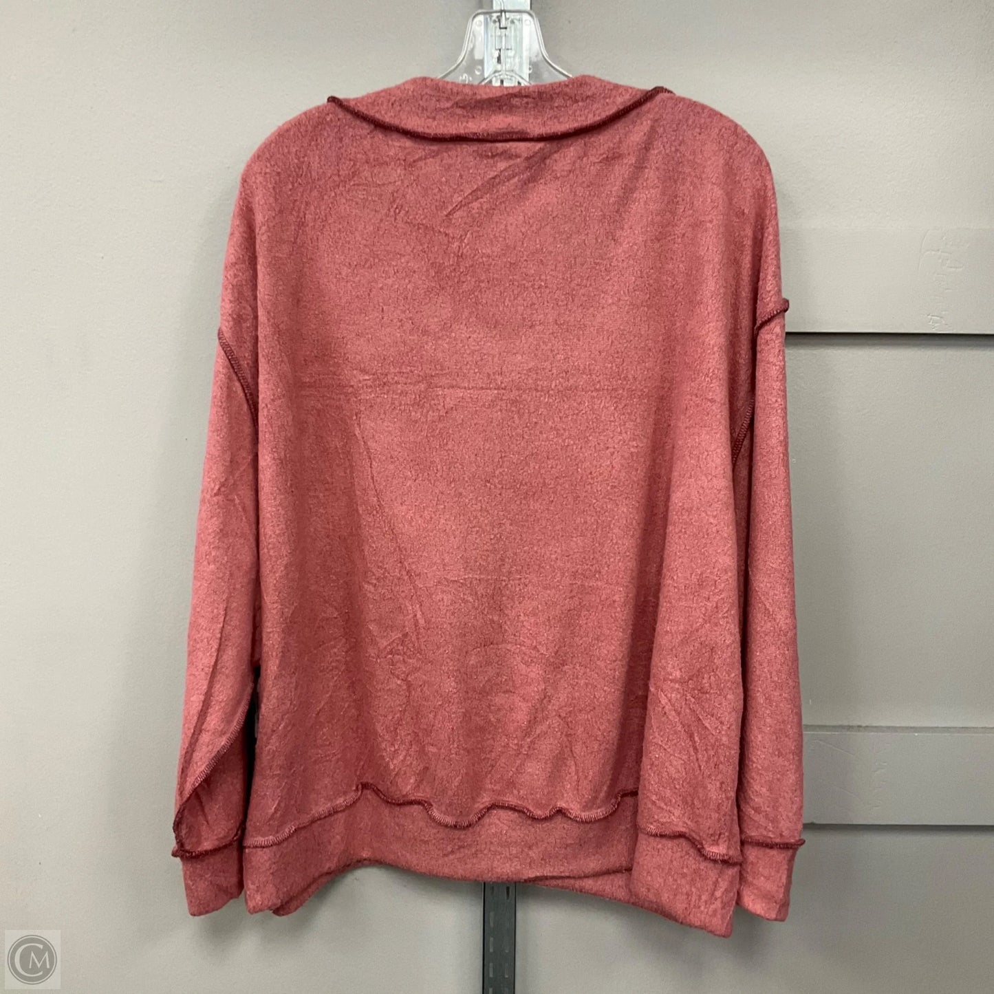 Top Long Sleeve By Out From Under In Mauve, Size: M