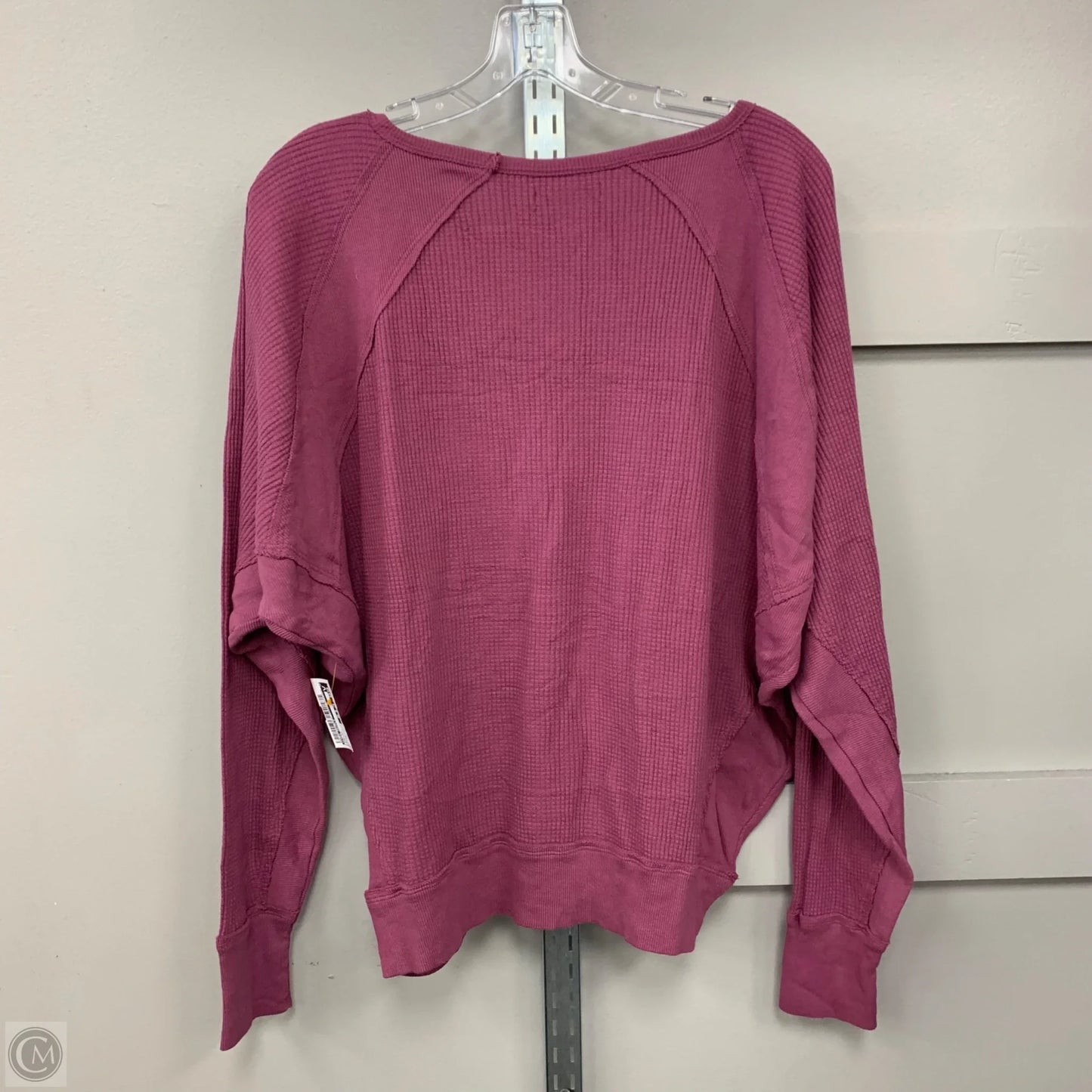 Top Long Sleeve By Free People In Purple, Size: M
