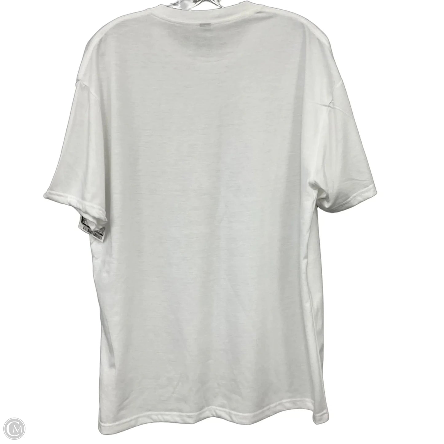 Top Short Sleeve Basic By Clothes Mentor In White, Size: Xl