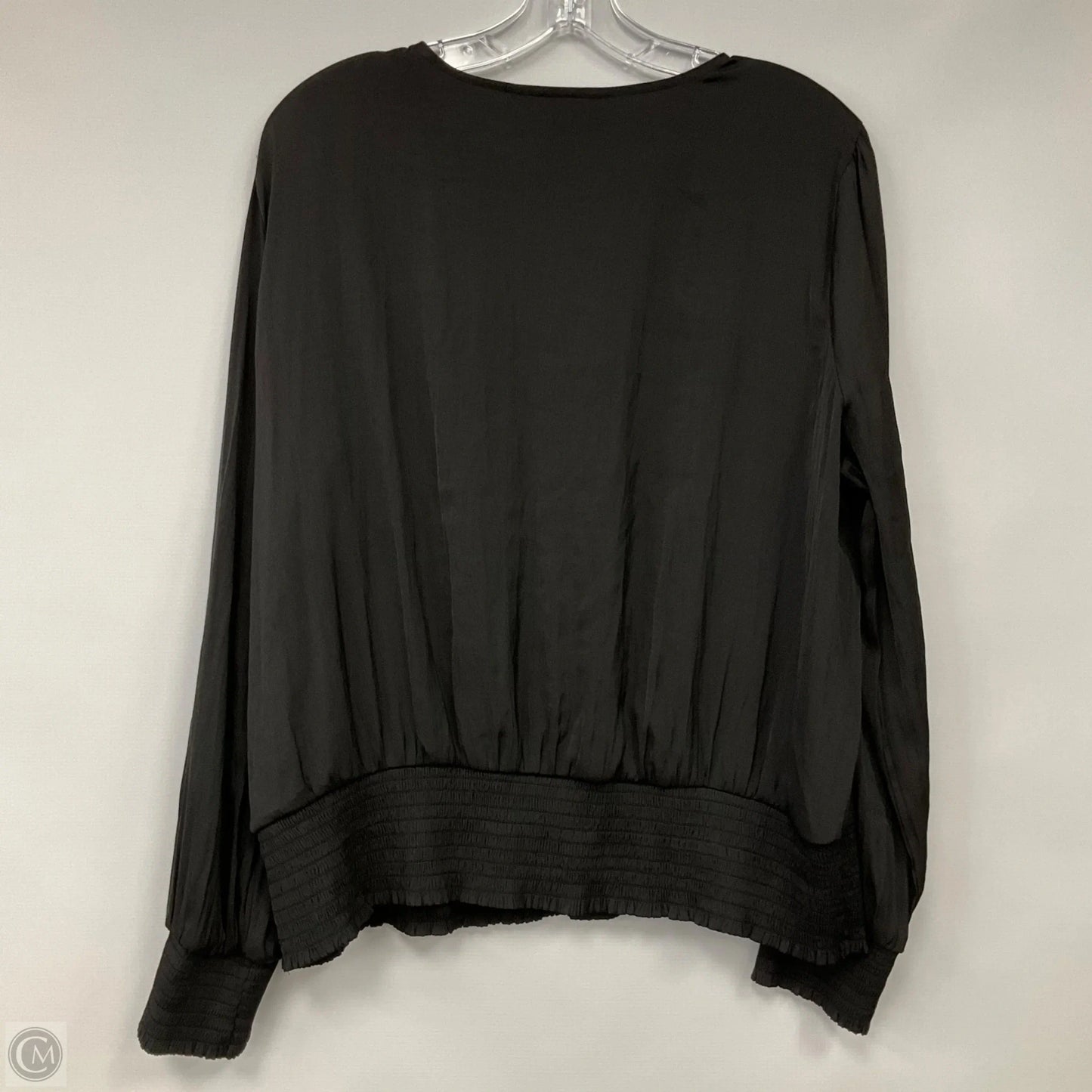 Blouse Long Sleeve By Simply Vera In Black, Size: Xxl