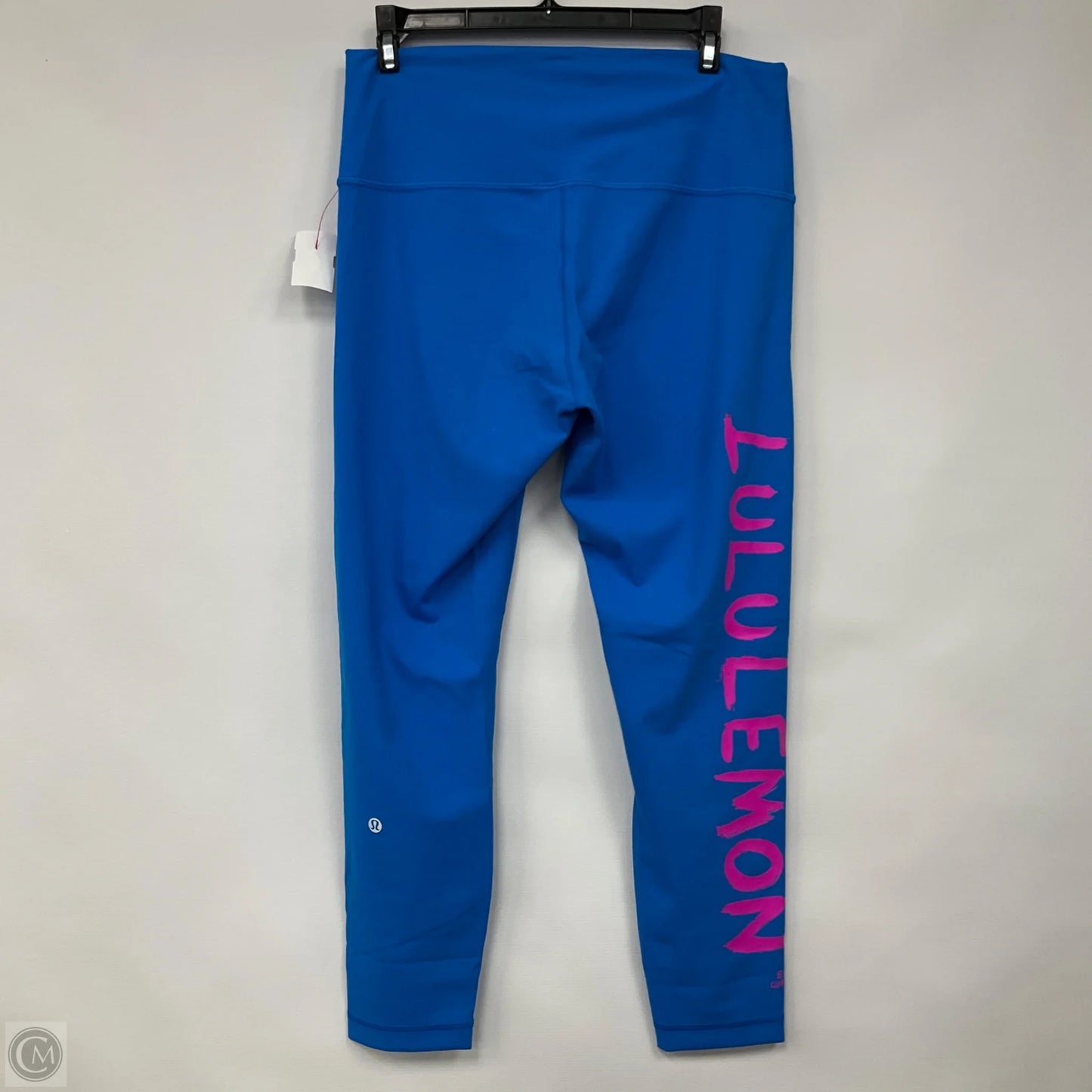 Athletic Leggings By Lululemon In Blue, Size: 12