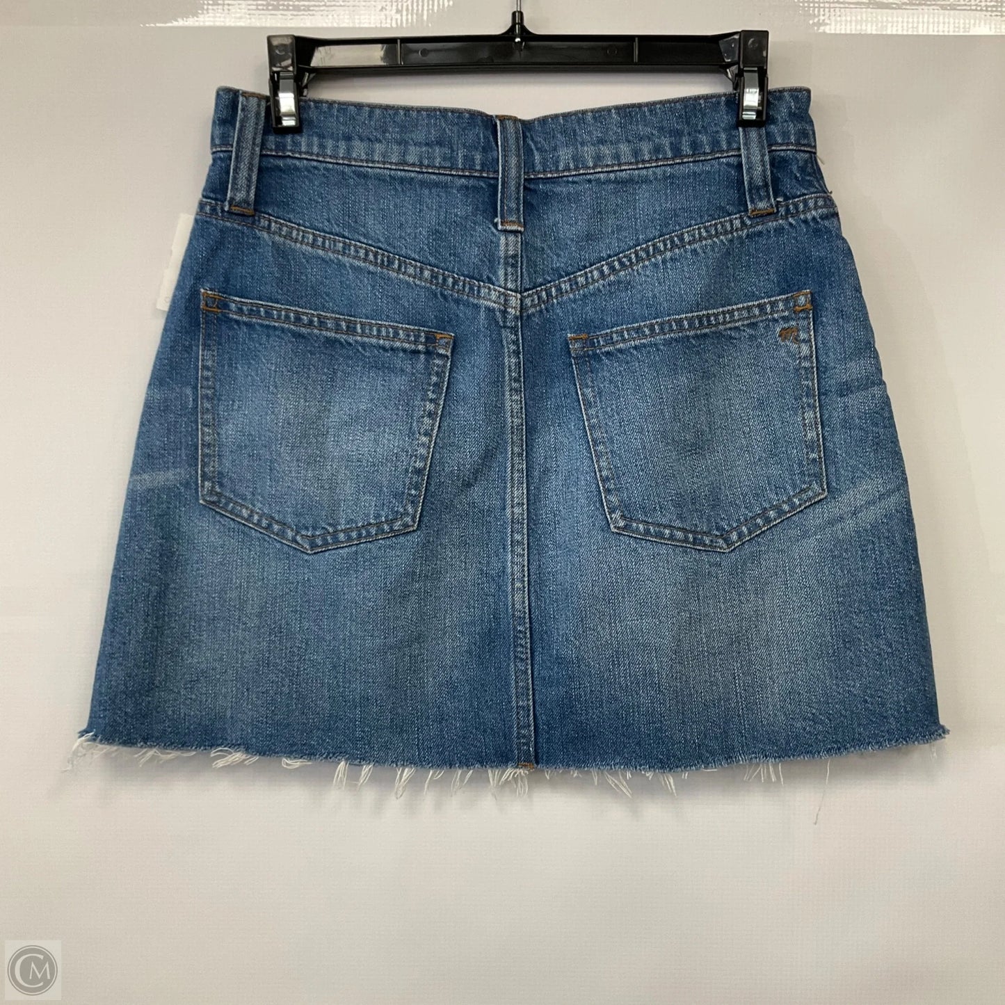 Skirt Mini & Short By Madewell In Blue Denim, Size: 6