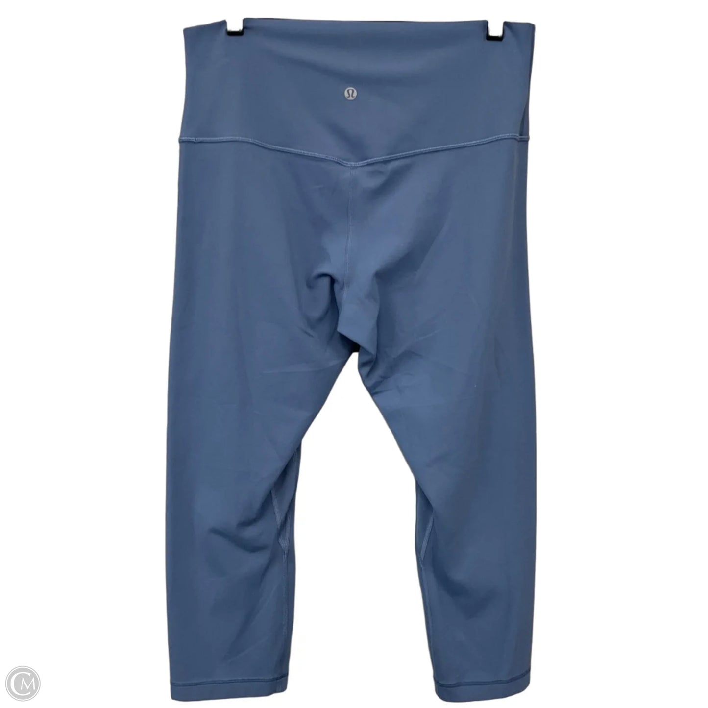 Athletic Legging Capris By Lululemon In Blue, Size: 12