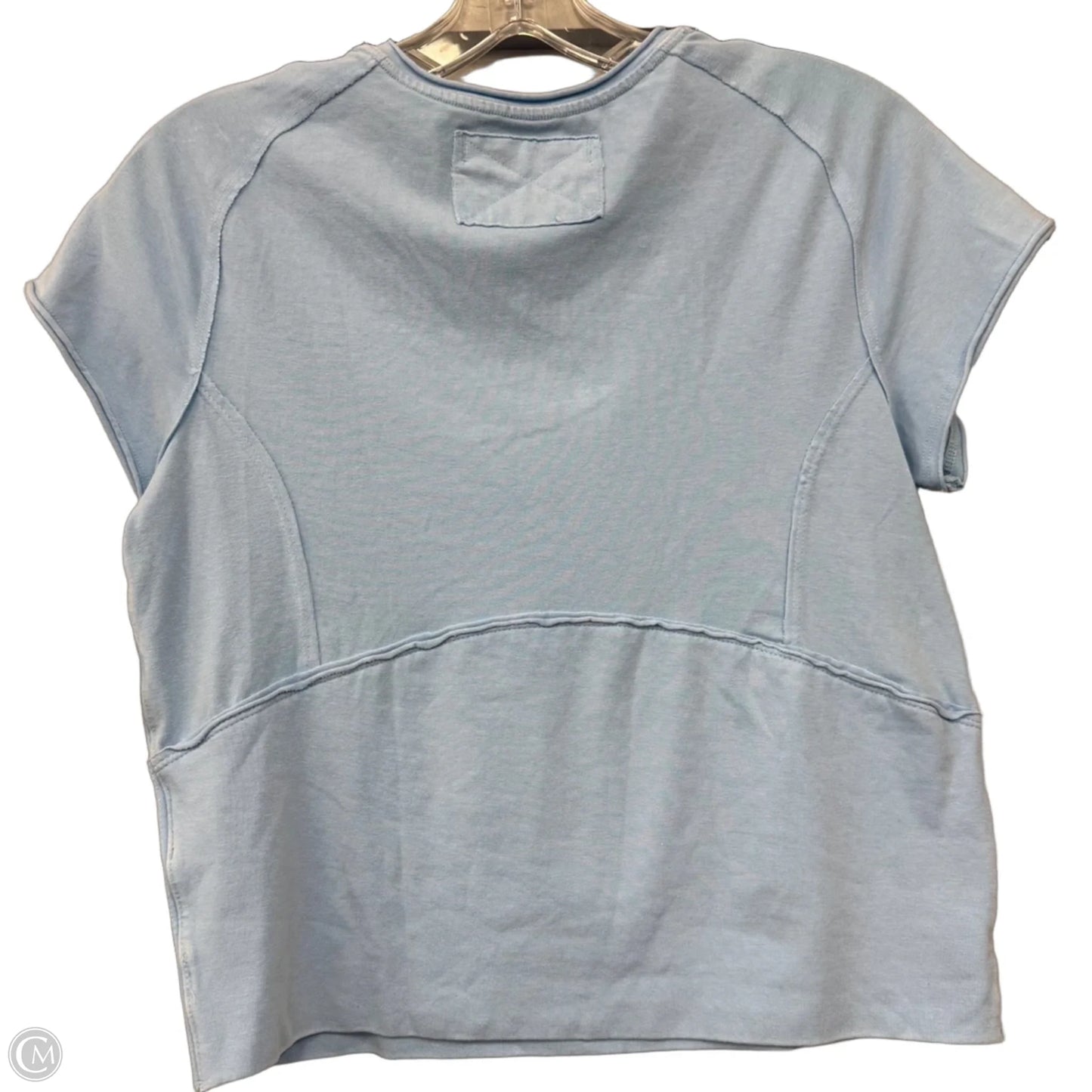 Top Short Sleeve By We The Free In Blue, Size: Xl