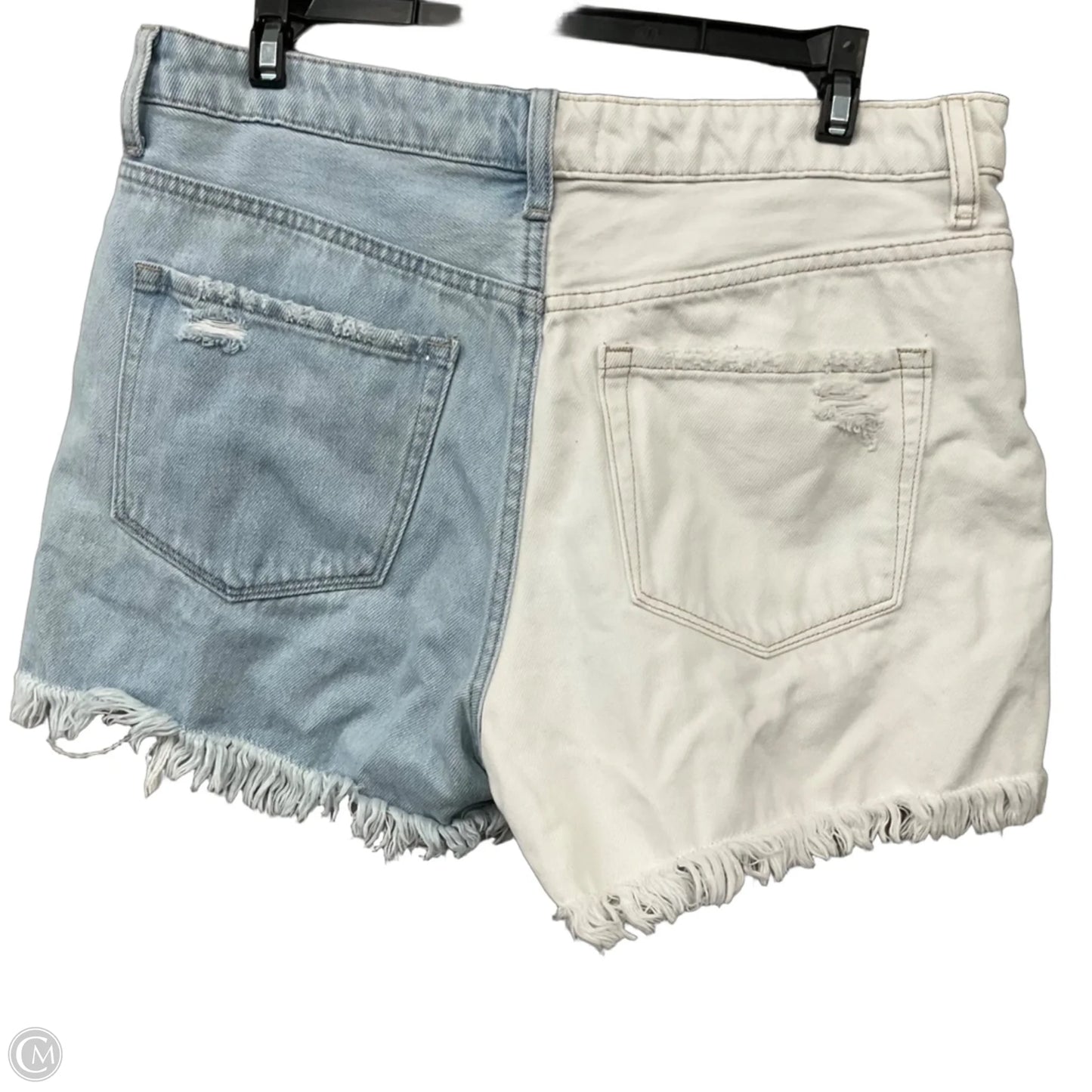 Shorts By Altard State In Blue Denim, Size: L