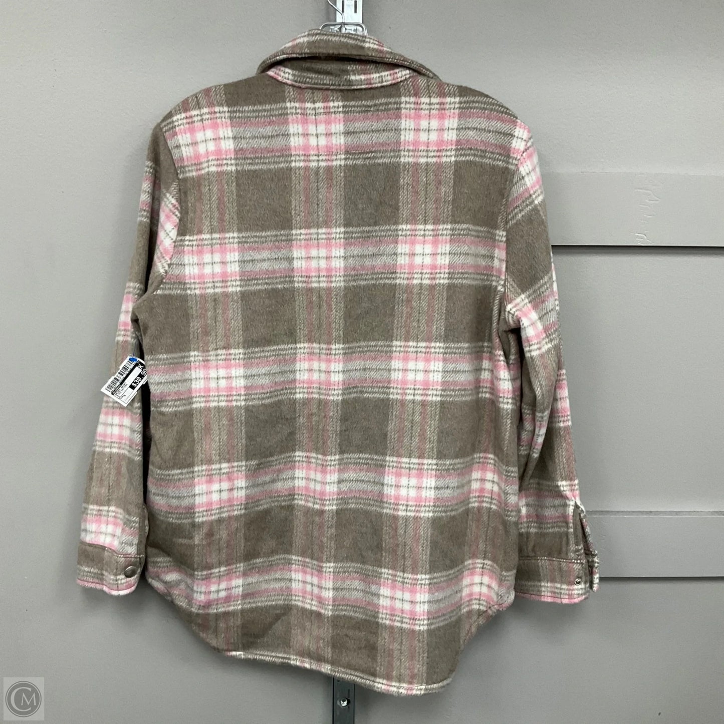 Jacket Shirt By Blanknyc In Plaid Pattern, Size: S
