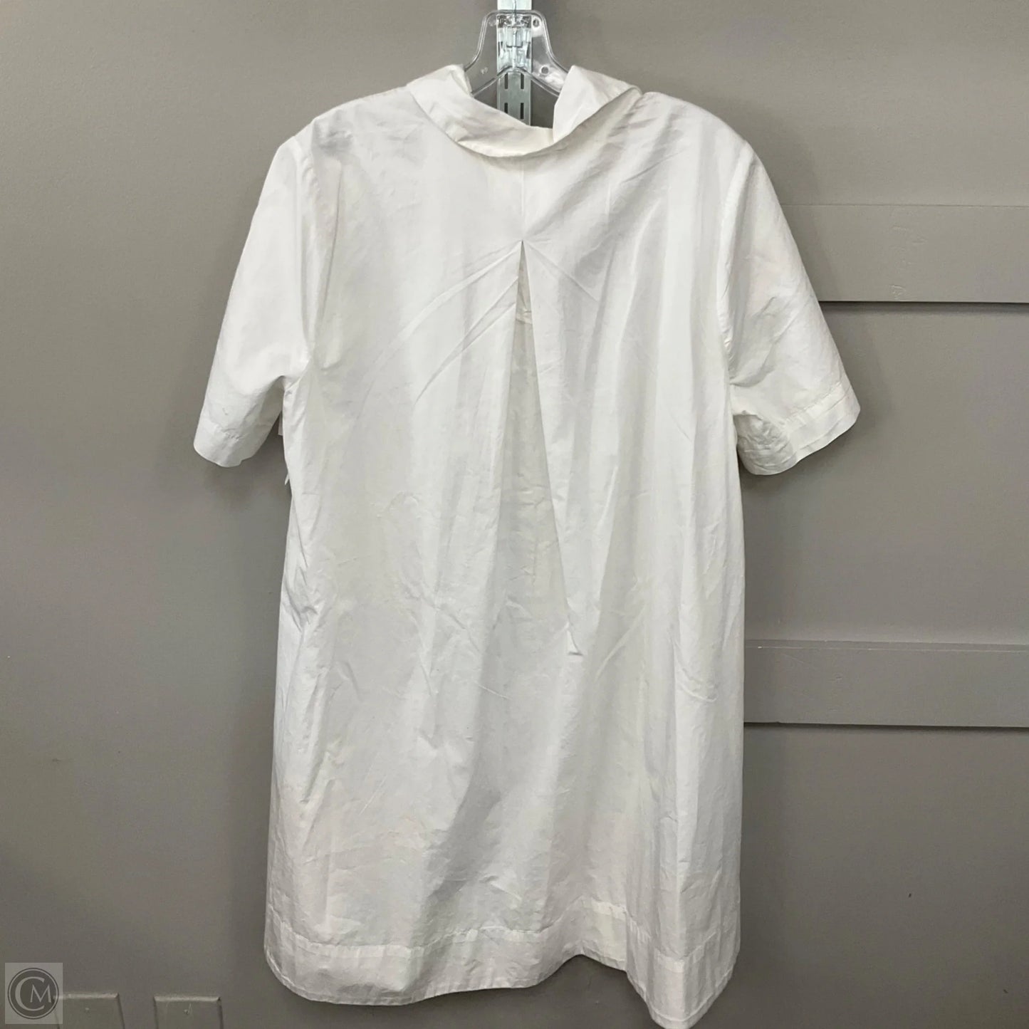 Dress Casual Midi By Old Navy In White, Size: L