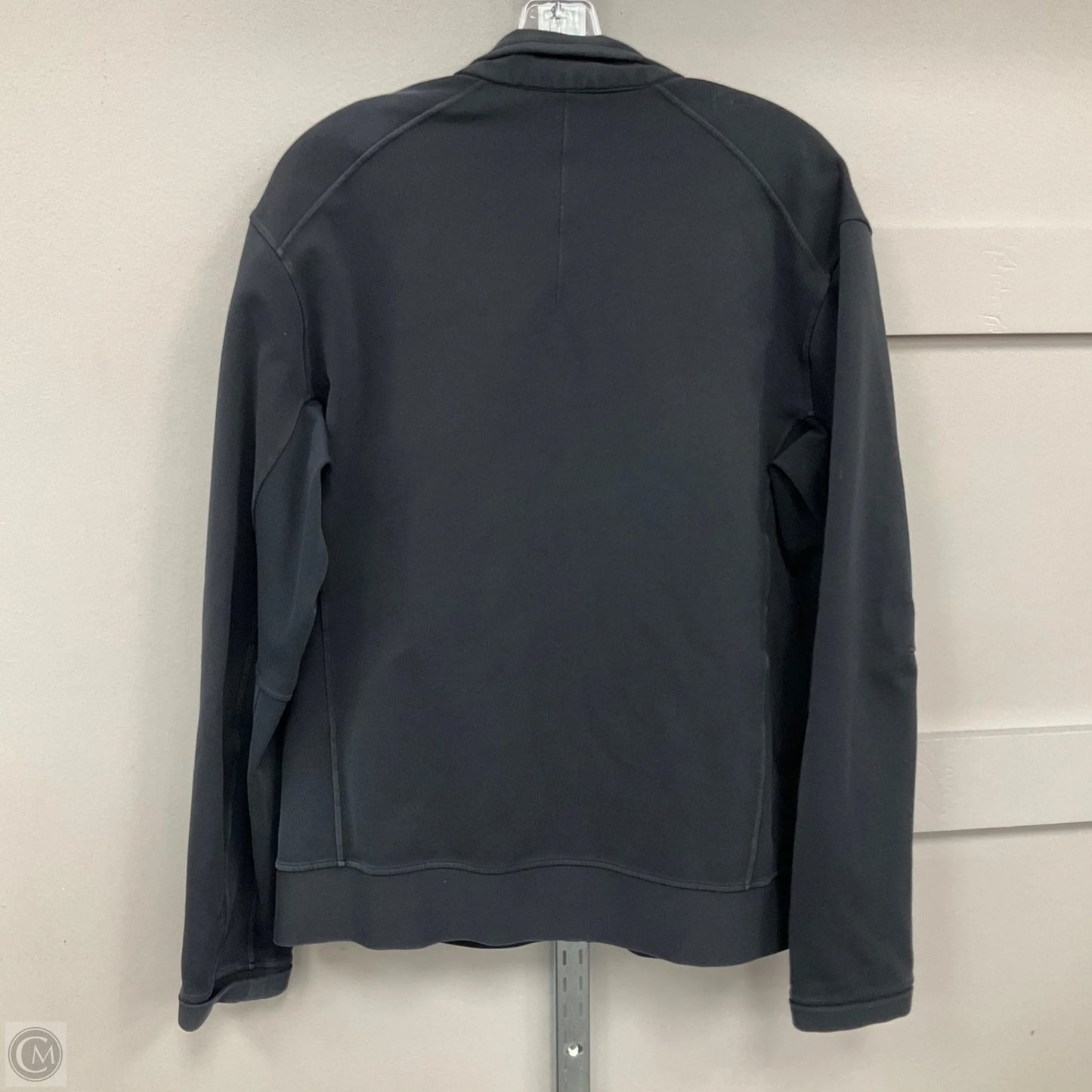 Athletic Jacket By Lululemon In Black, Size: Xl