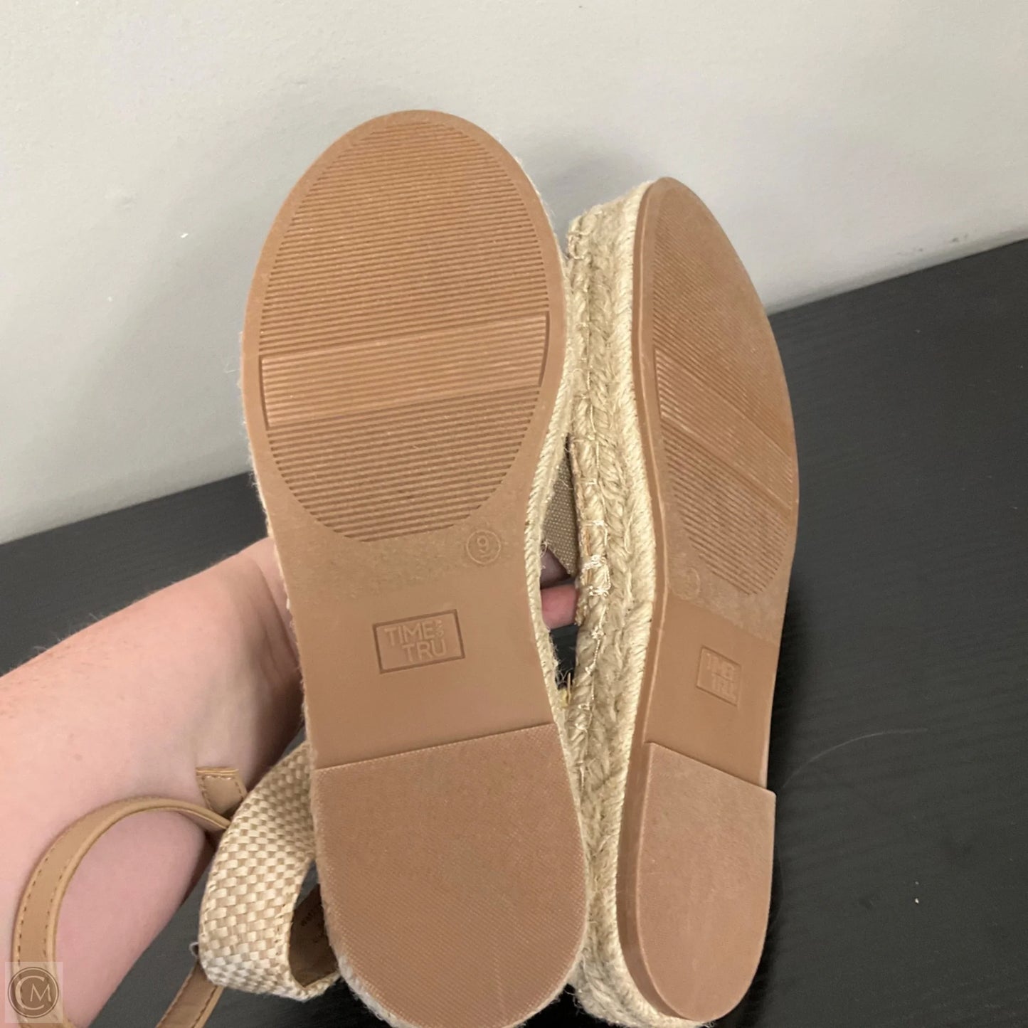Shoes Flats By Time And Tru In Tan, Size: 9