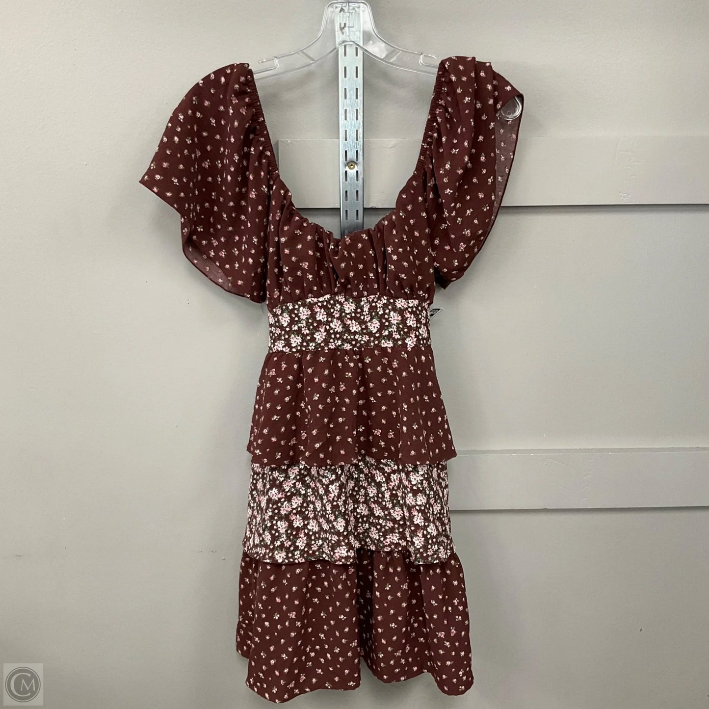 Dress Casual Short By Altard State In Brown, Size: L