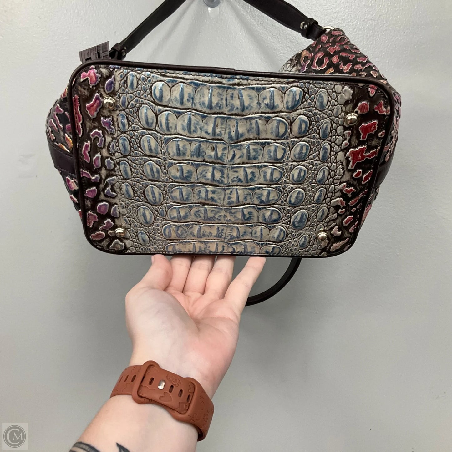 Handbag Designer By Brahmin, Size: Medium
