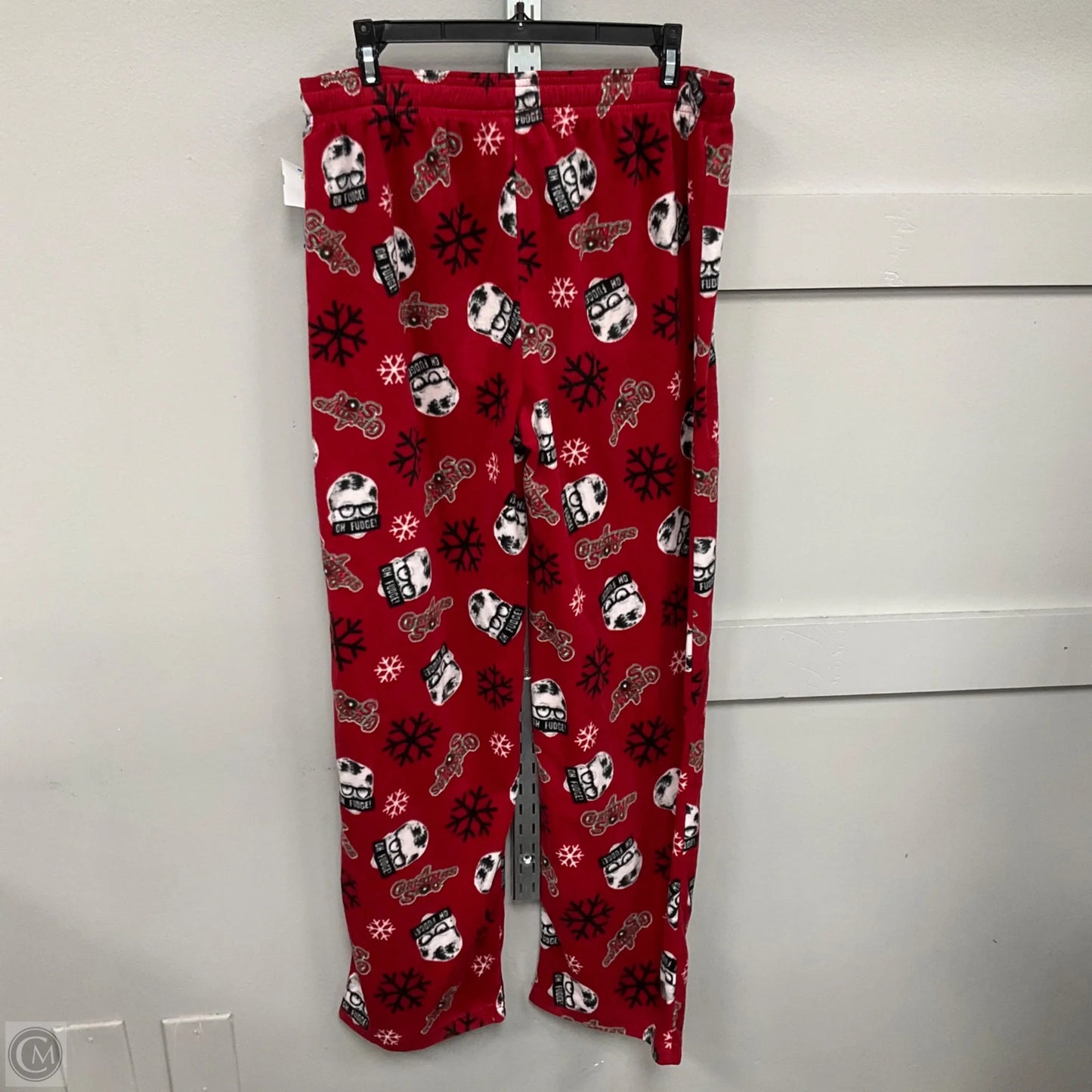 Pajama Pants By Clothes Mentor In Red, Size: L