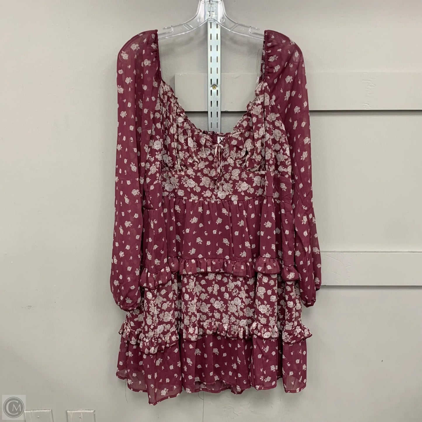 Dress Casual Midi By Arula In Floral Print, Size: 1x