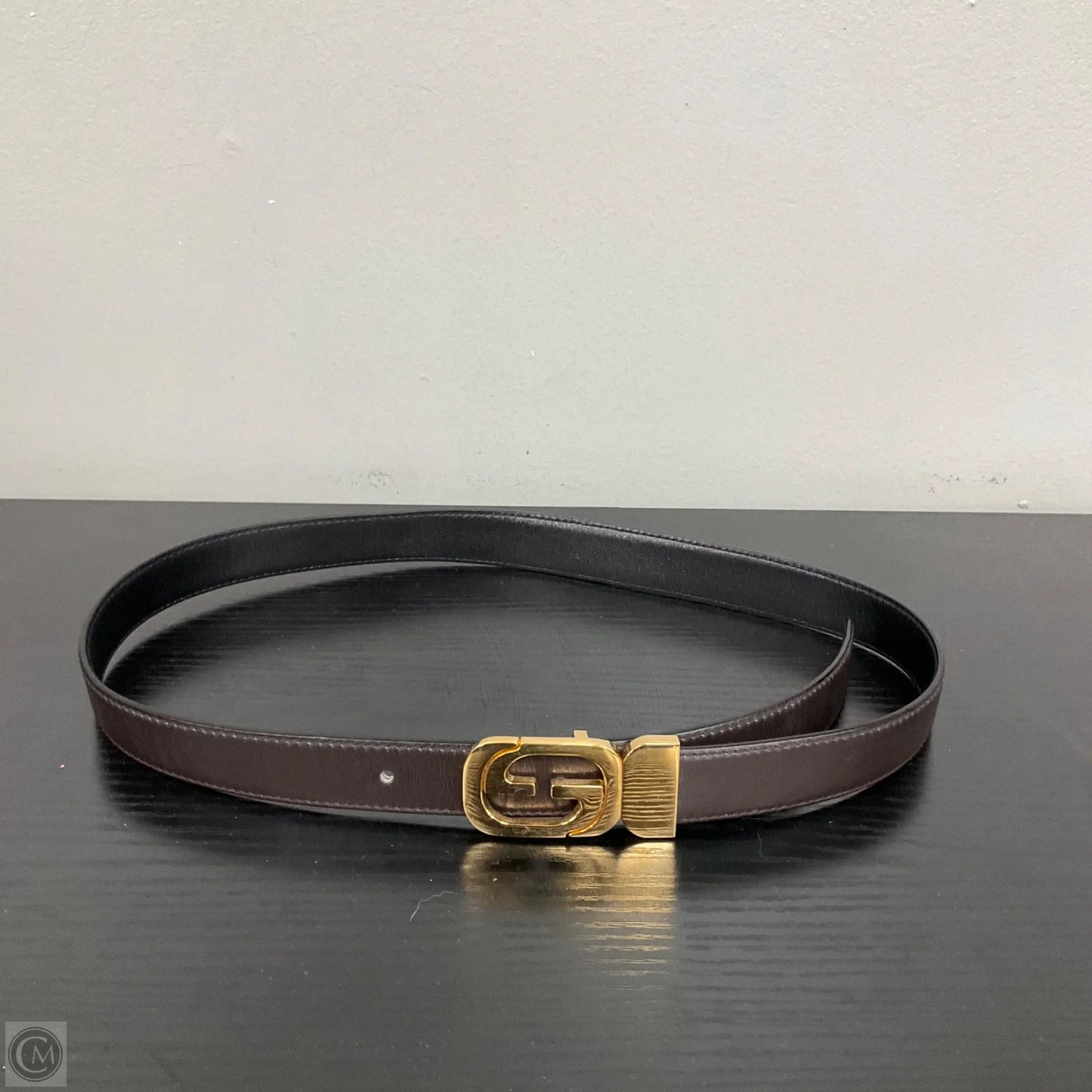Belt Luxury Designer By Gucci, Size: Small