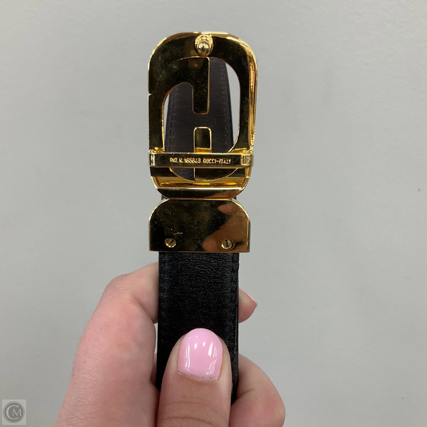 Belt Luxury Designer By Gucci, Size: Small