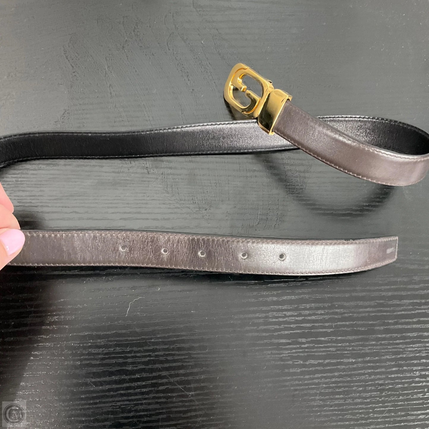 Belt Luxury Designer By Gucci, Size: Small