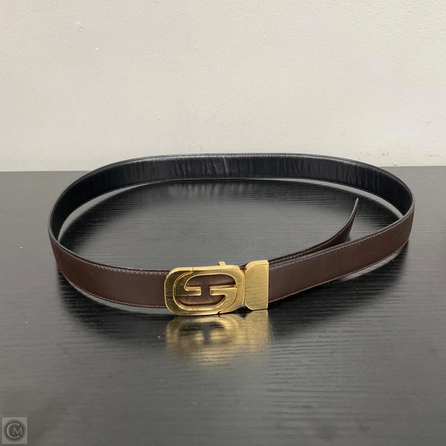 Belt Luxury Designer By Gucci, Size: Large