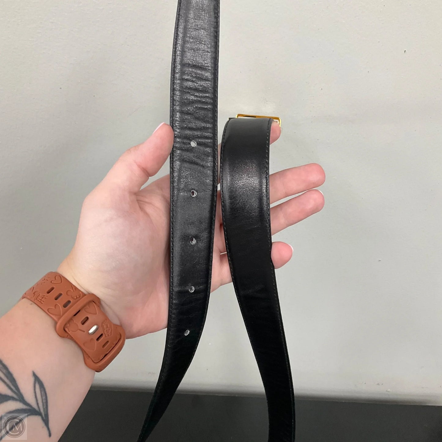 Belt Luxury Designer By Gucci, Size: Large