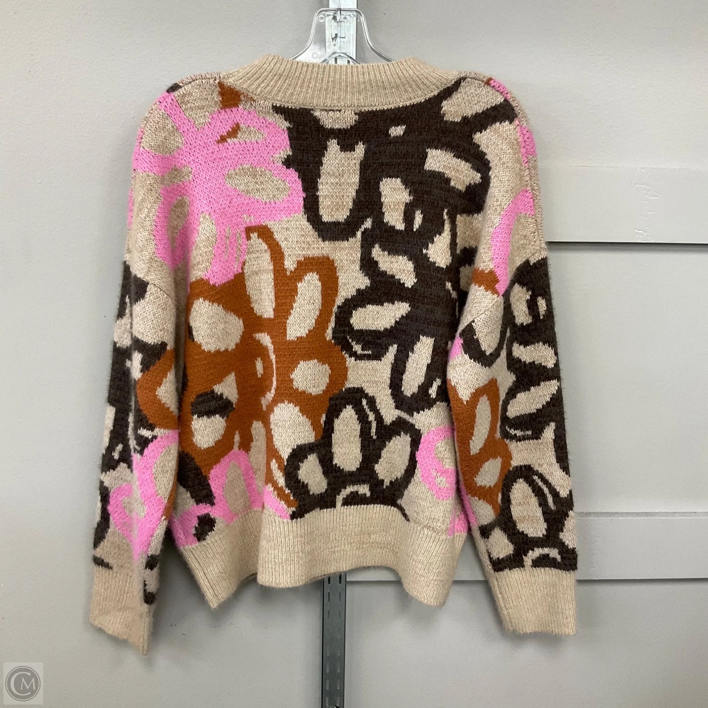 Sweater By Ee Some In Multi-colored, Size: L