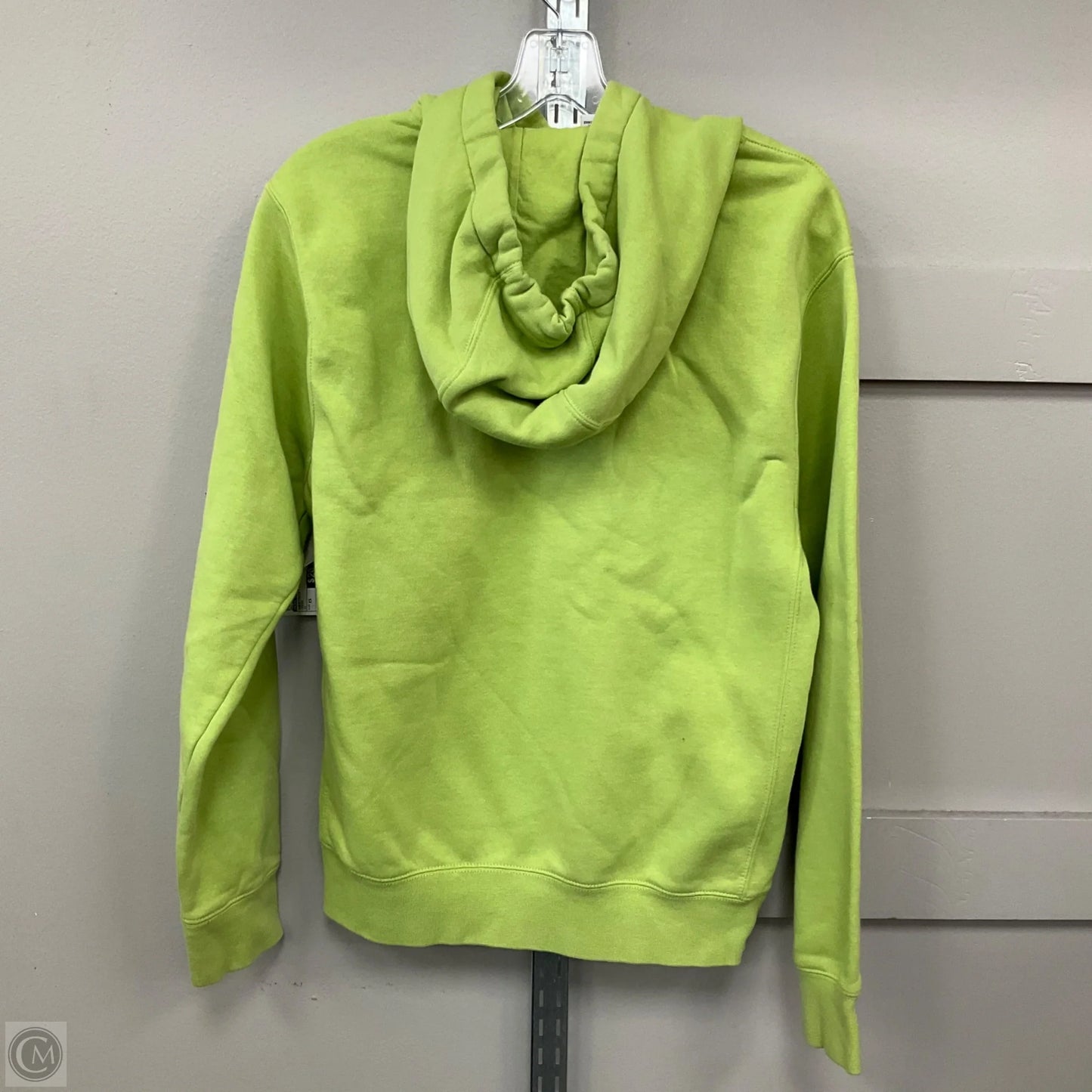 Sweatshirt Hoodie By Nike Apparel In Green, Size: Xs