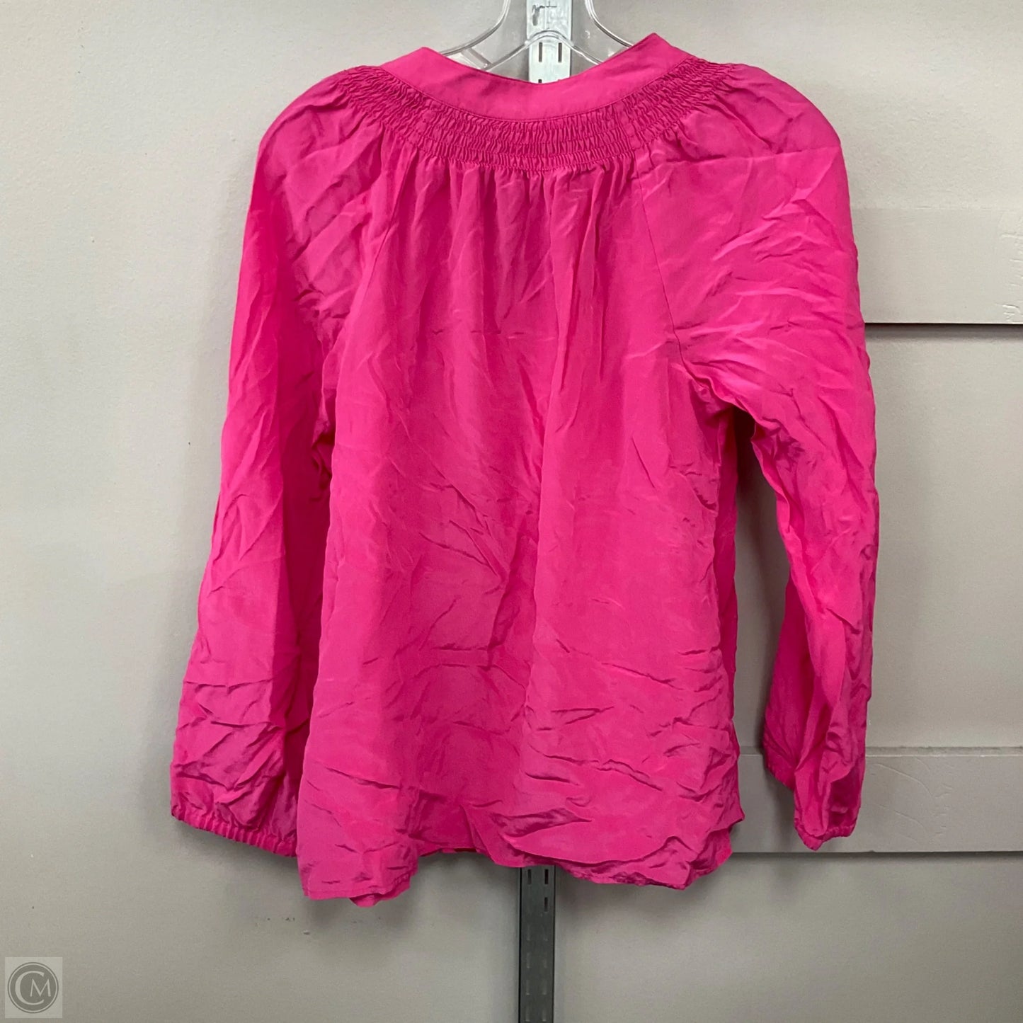 Top Long Sleeve Designer By Lilly Pulitzer In Pink, Size: M