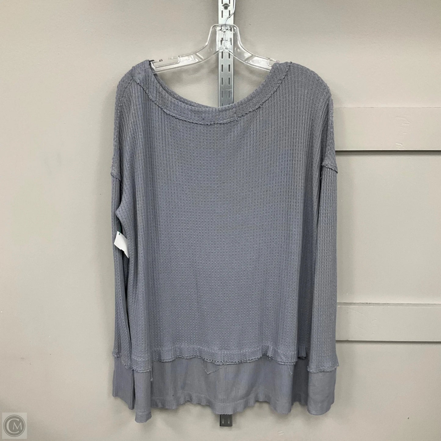 Top Long Sleeve By We The Free In Grey, Size: S