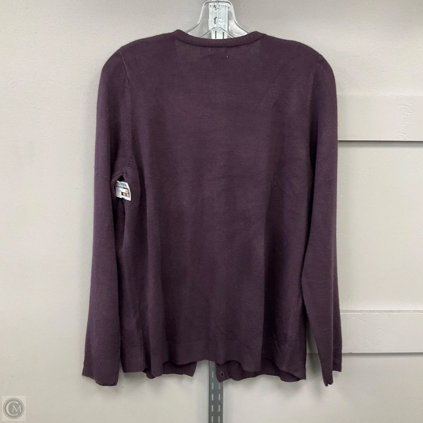 Top Long Sleeve By Croft And Barrow In Purple, Size: Xl