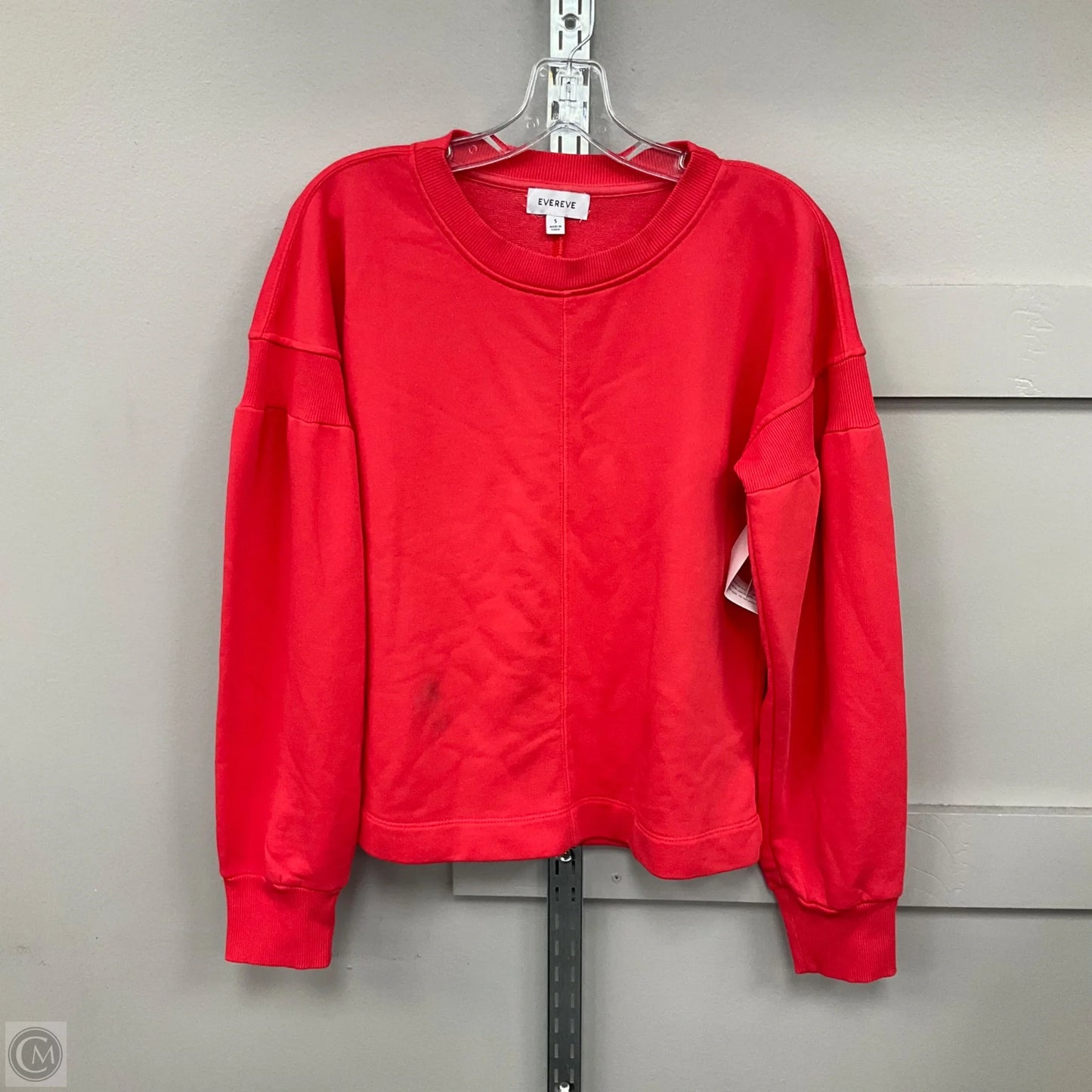 Sweatshirt Crewneck By Evereve In Red, Size: S