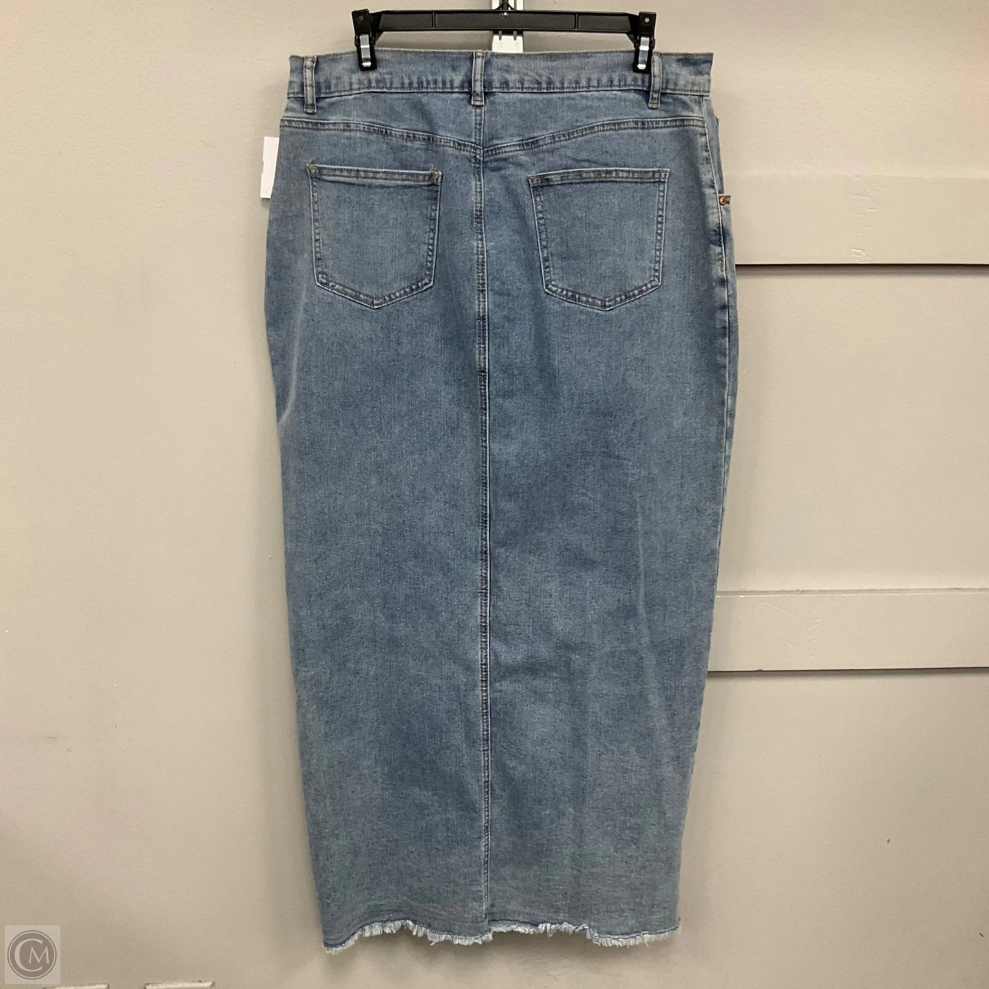 Skirt Midi By Sincerely Jules In Blue Denim, Size: 8