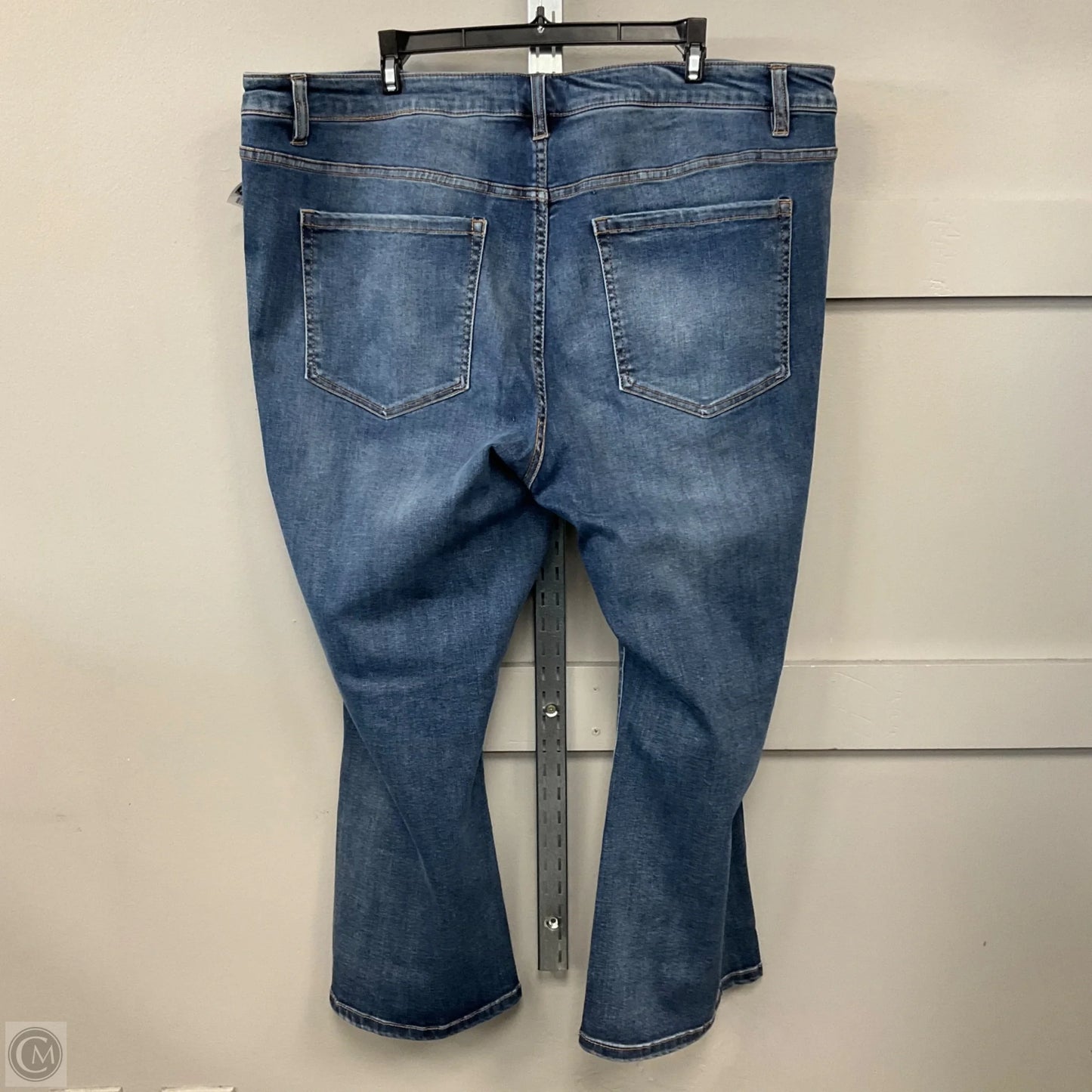 Jeans Straight By Lane Bryant In Blue Denim, Size: 22