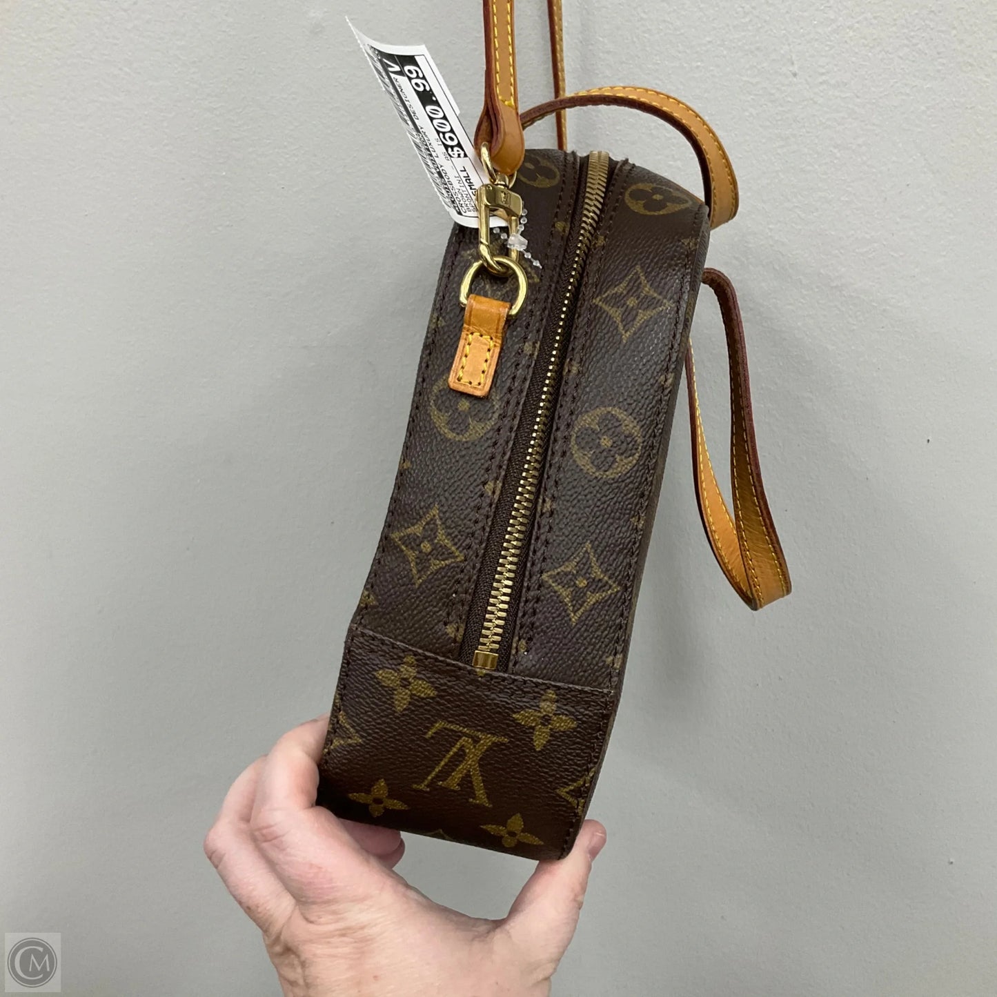 Spontini Crossbody Luxury Designer By Louis Vuitton, Size: Small