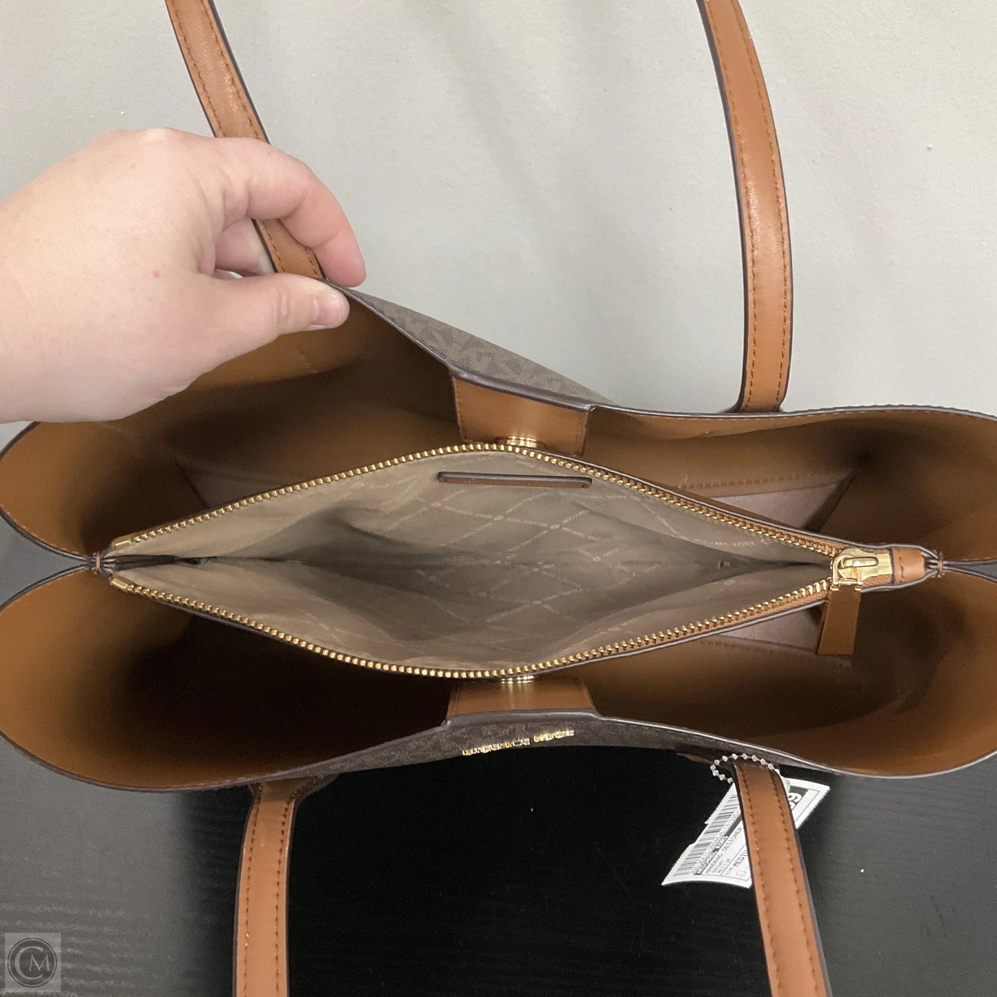 Handbag Designer By Michael Kors, Size: Medium