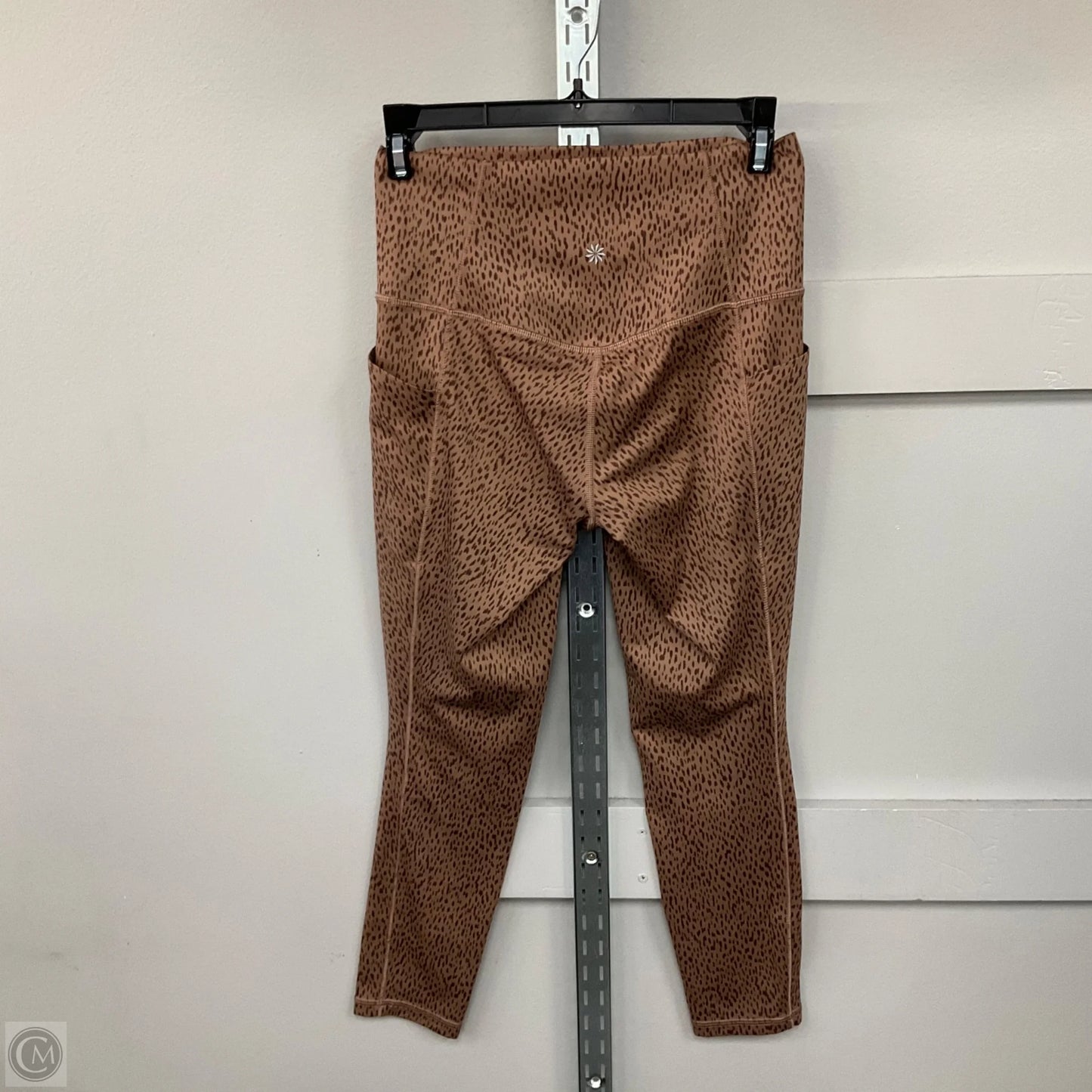 Athletic Leggings By Athleta In Brown, Size: S